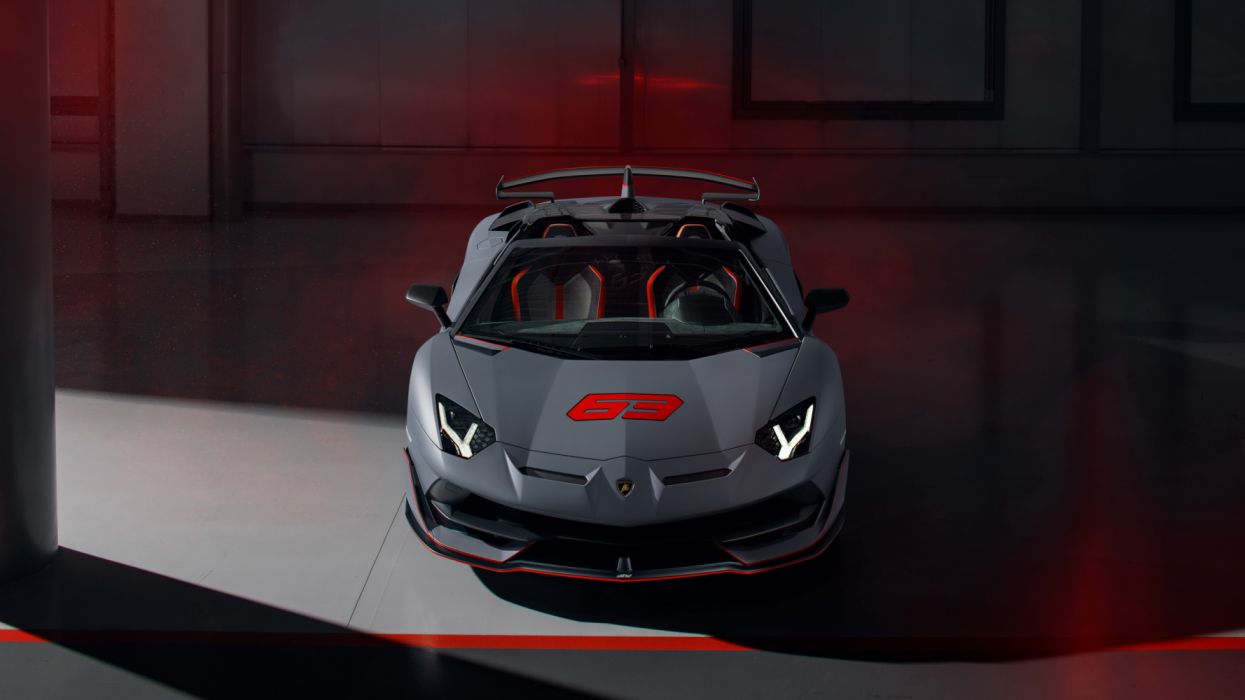 Lamborghini Aventador Svj 63 Roadster 2020 4k HD Wallpaper