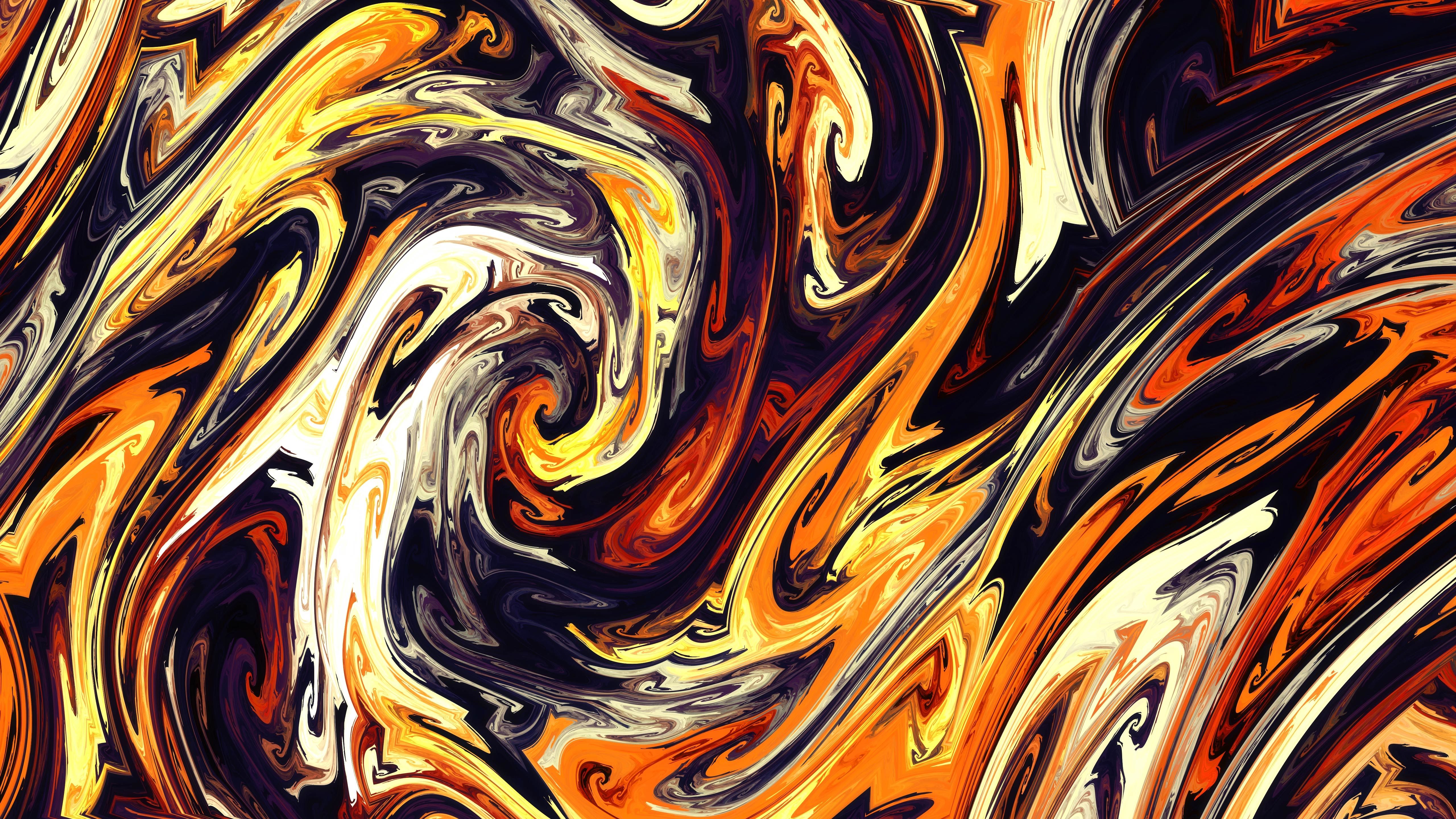 Swirl Design 5K Wallpaper, HD Abstract 4K Wallpaper, Image
