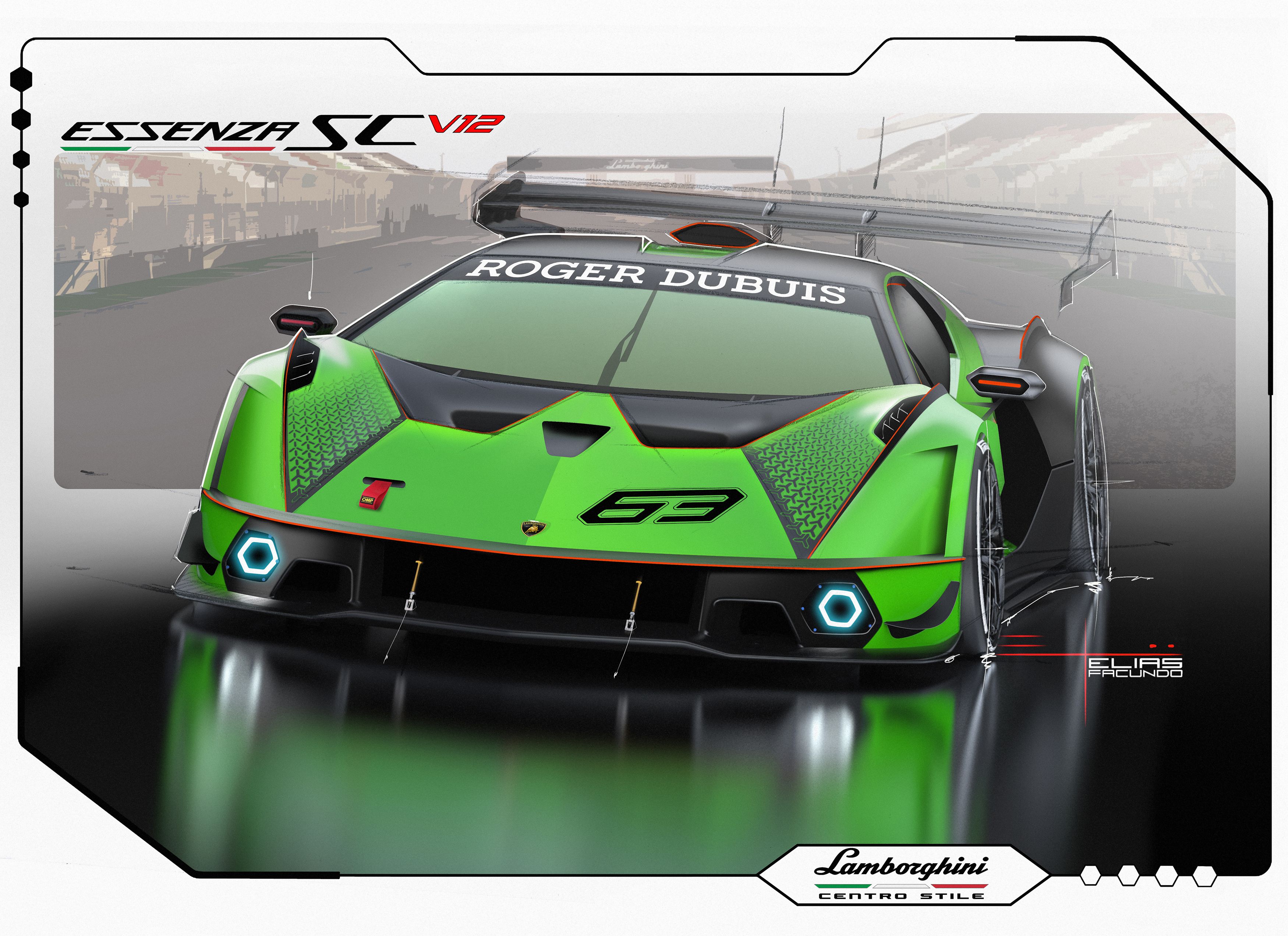 The Lamborghini Essenza SCV12 is the Most Powerful Lamborghini