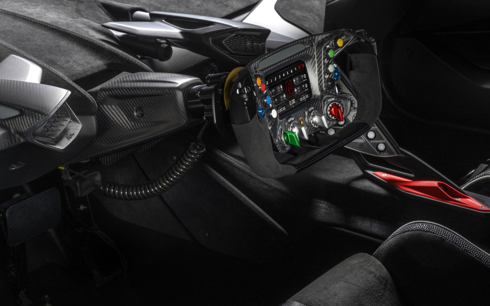 The Lamborghini Essenza SCV12's Wheel Is A Thing Of Track Focused Beauty