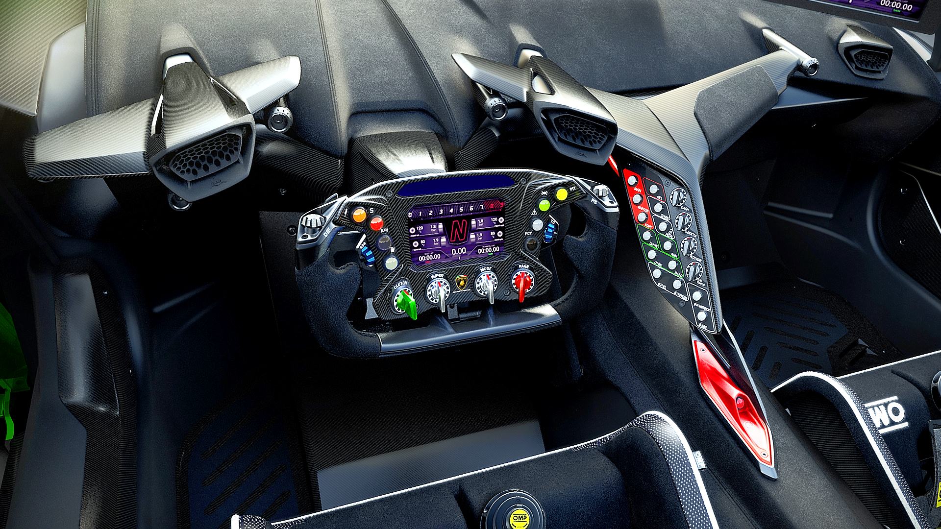 Lamborghini Essenza SCV12 Interior