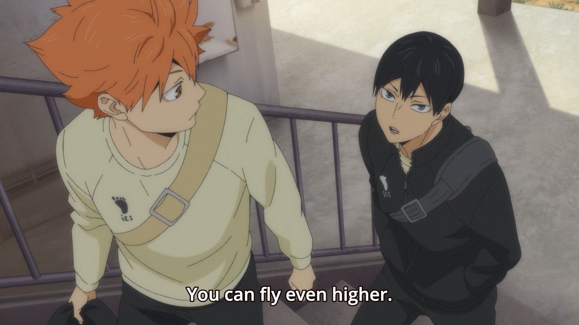 Had to make this my desktop wallpaper! One of my favorite moments in series!: haikyuu