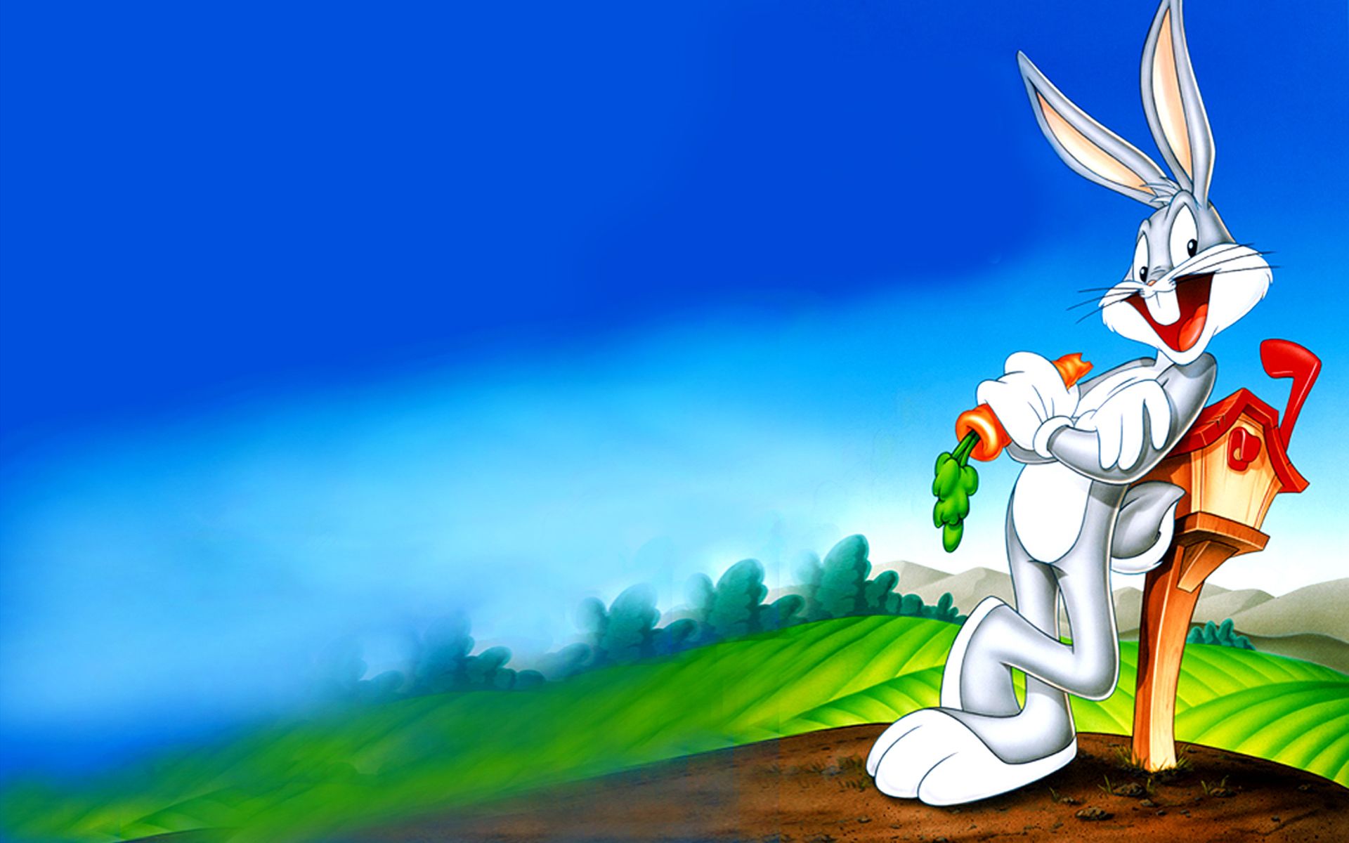 Looney Tunes Bugs Bunny Cartoons Desktop HD Wallpaper For Pc