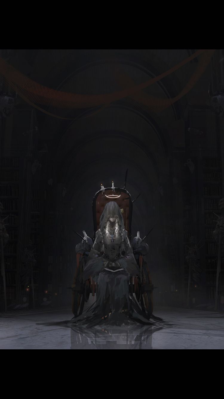 Download Angel, bloodborne, artwork, dark wallpaper, 750x1334