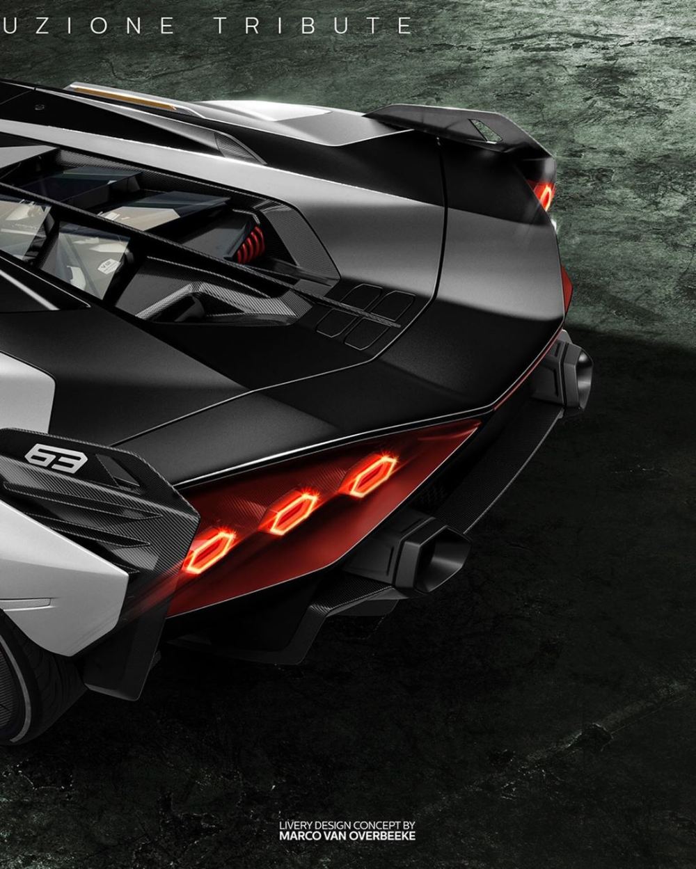 Lamborghini Sian Tribute Looks Like a Modern Countach Evoluzione