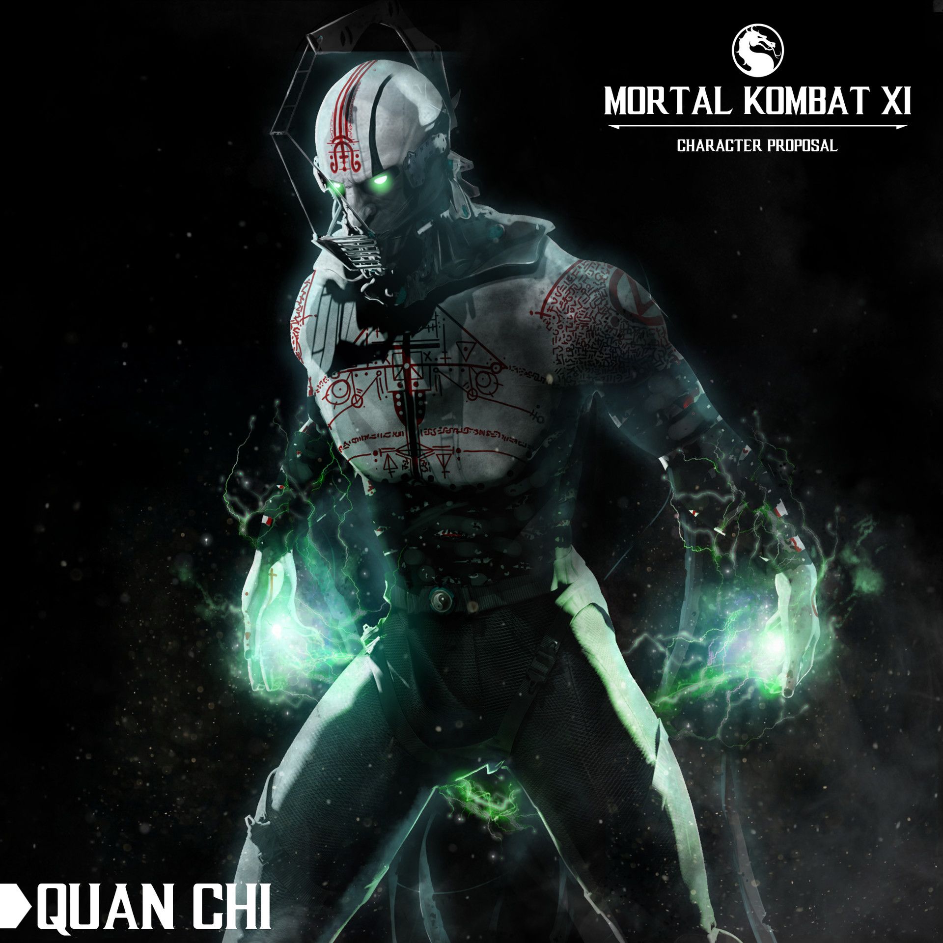 Mortal Kombat XI Character Re Design: QUAN CHI
