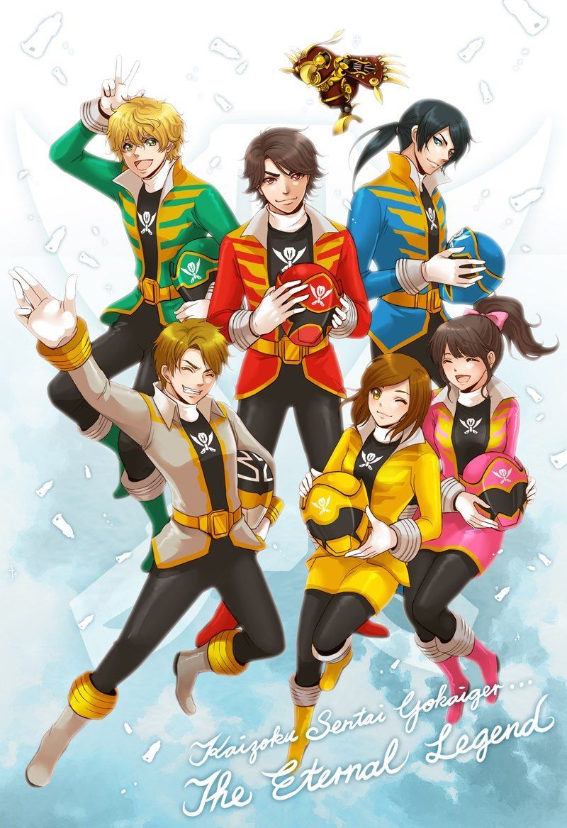 Ahim clothes in Gokaiger ep 29 is so cute with Anime fan art : r/supersentai