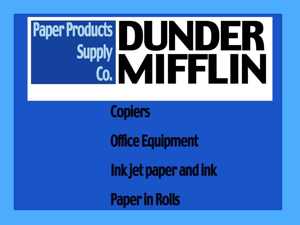 dunder mifflin computer wallpaper Magnet for Sale by jserazio1