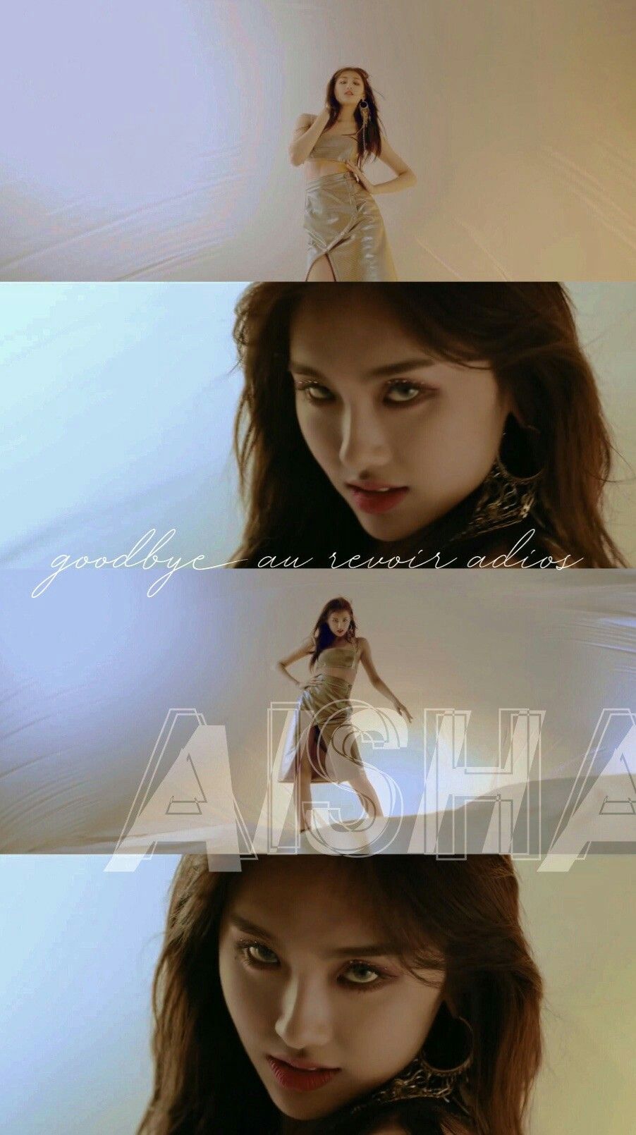 EVERGLOW (에버글로우) MV #Adios #HUSH #Sihyeon, #Onda, #Aisha, #E