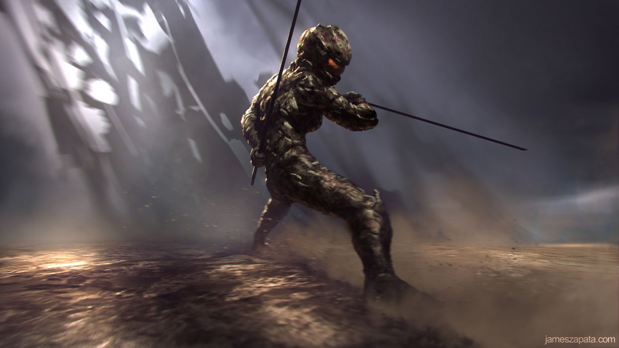 Robot Cyborg Ninja Wallpaper Free Robot Cyborg Ninja