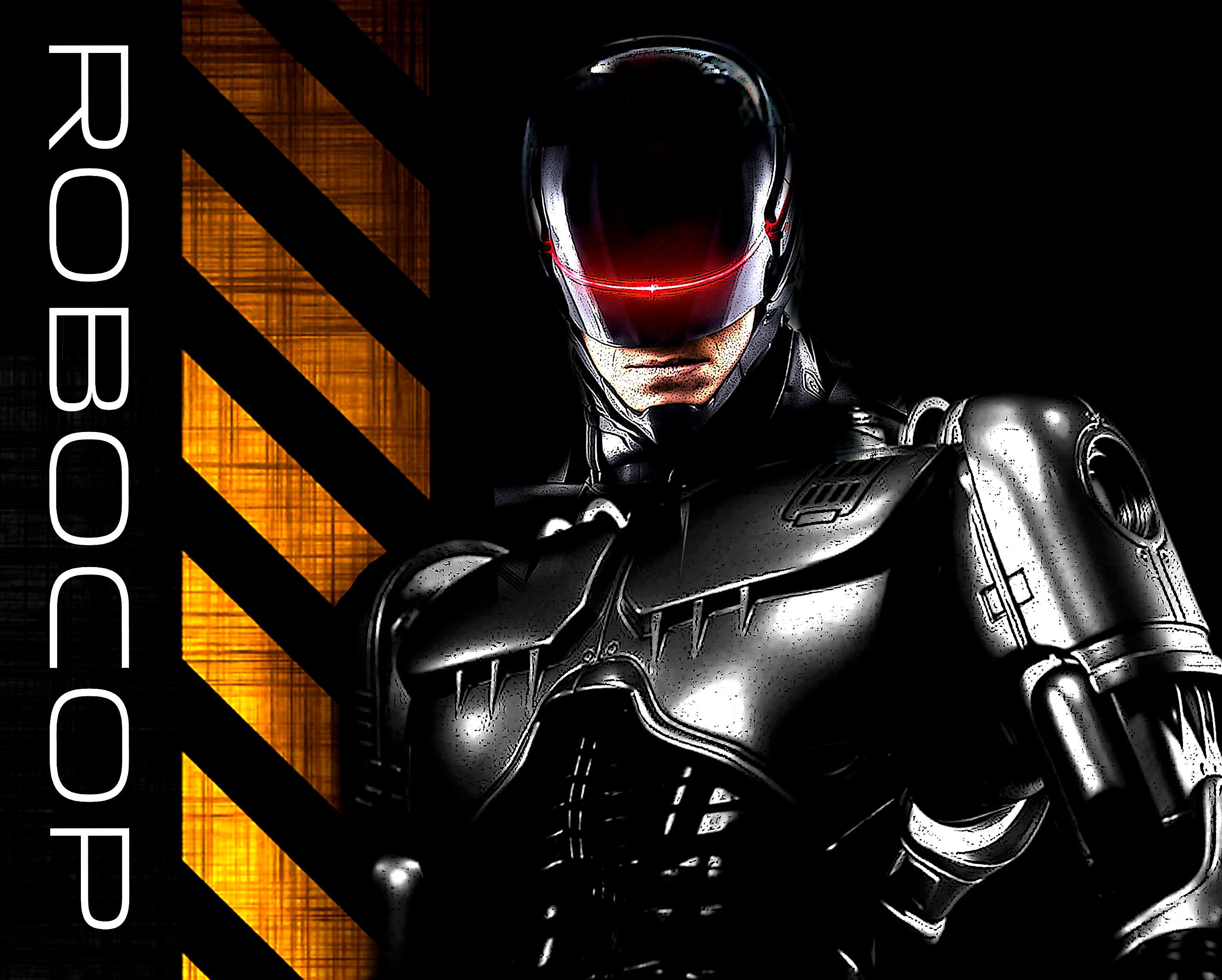 ROBOCOP Sci Fi Cyborg Robot Warrior Armor Mask Poster