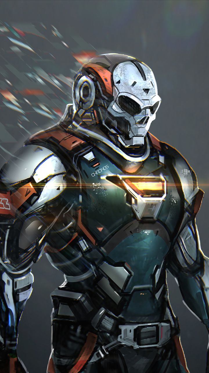 Sci Fi Robot (720x1280) Wallpaper