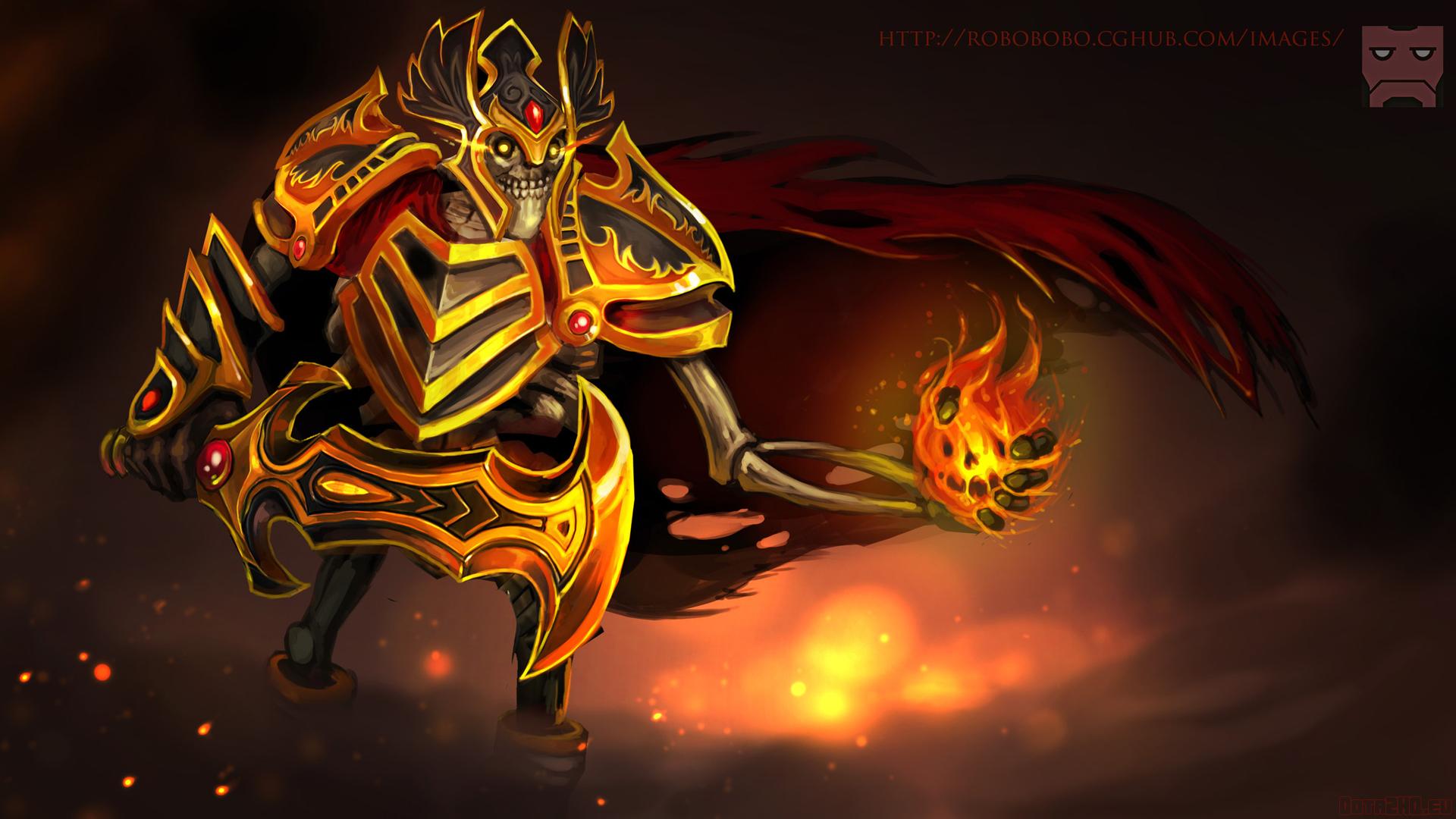 rey fondo de pantalla esqueleto, dota2, negro HD conjunto Phoenix