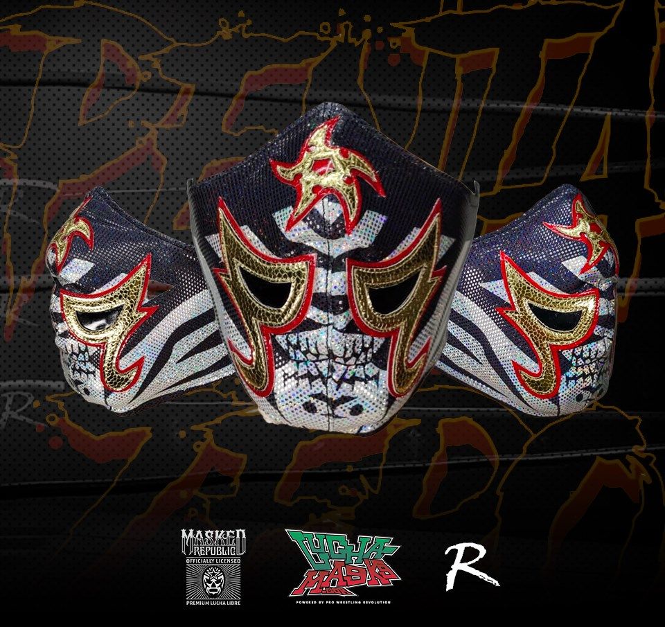 Officially Licensed Protective Masks Of Penta, Fenix, Perros del