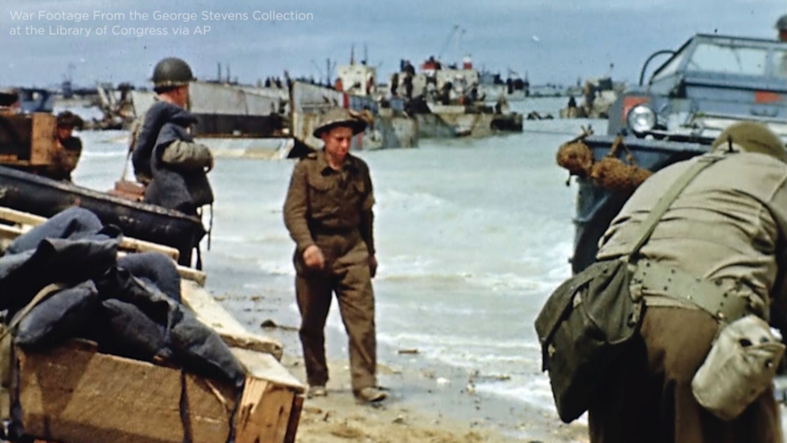 D Day Anniversary: Rare Color Footage Brings World War II To Life