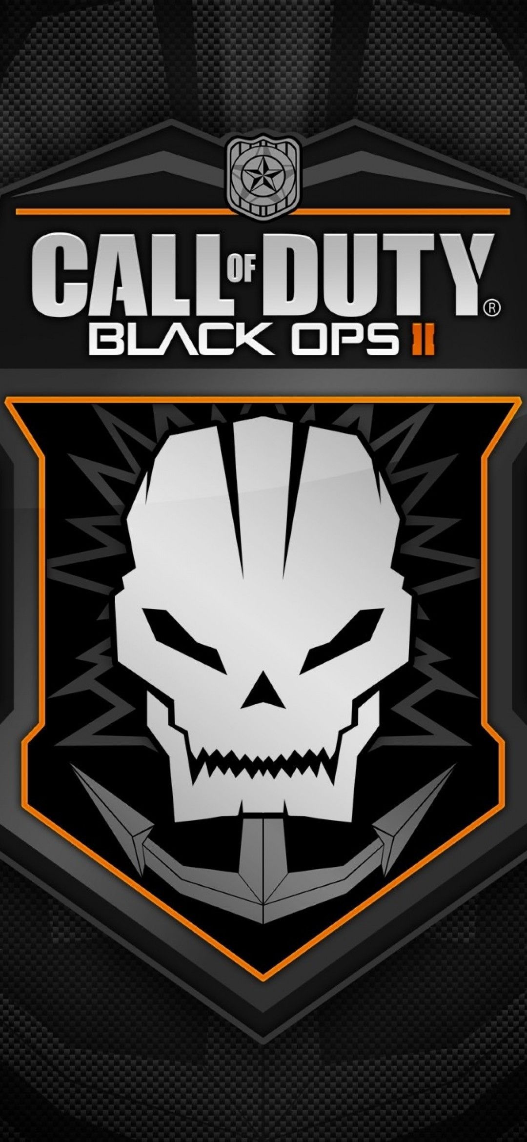 Download 1080x2340 Call Of Duty: Black Ops Logo, Skull, Cod