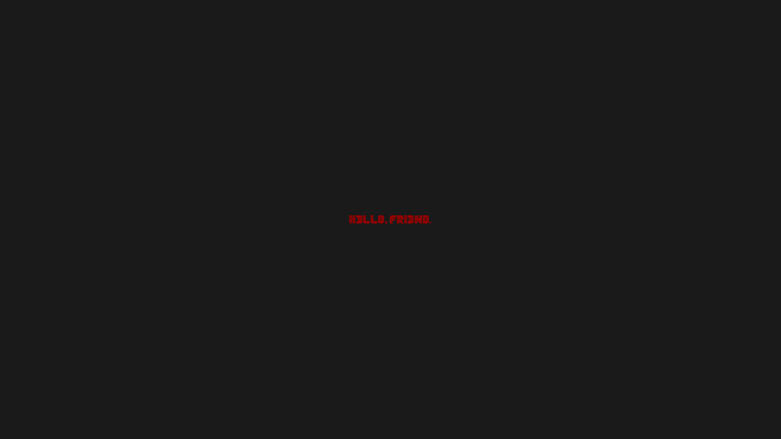 Minimalist Black Wallpaper