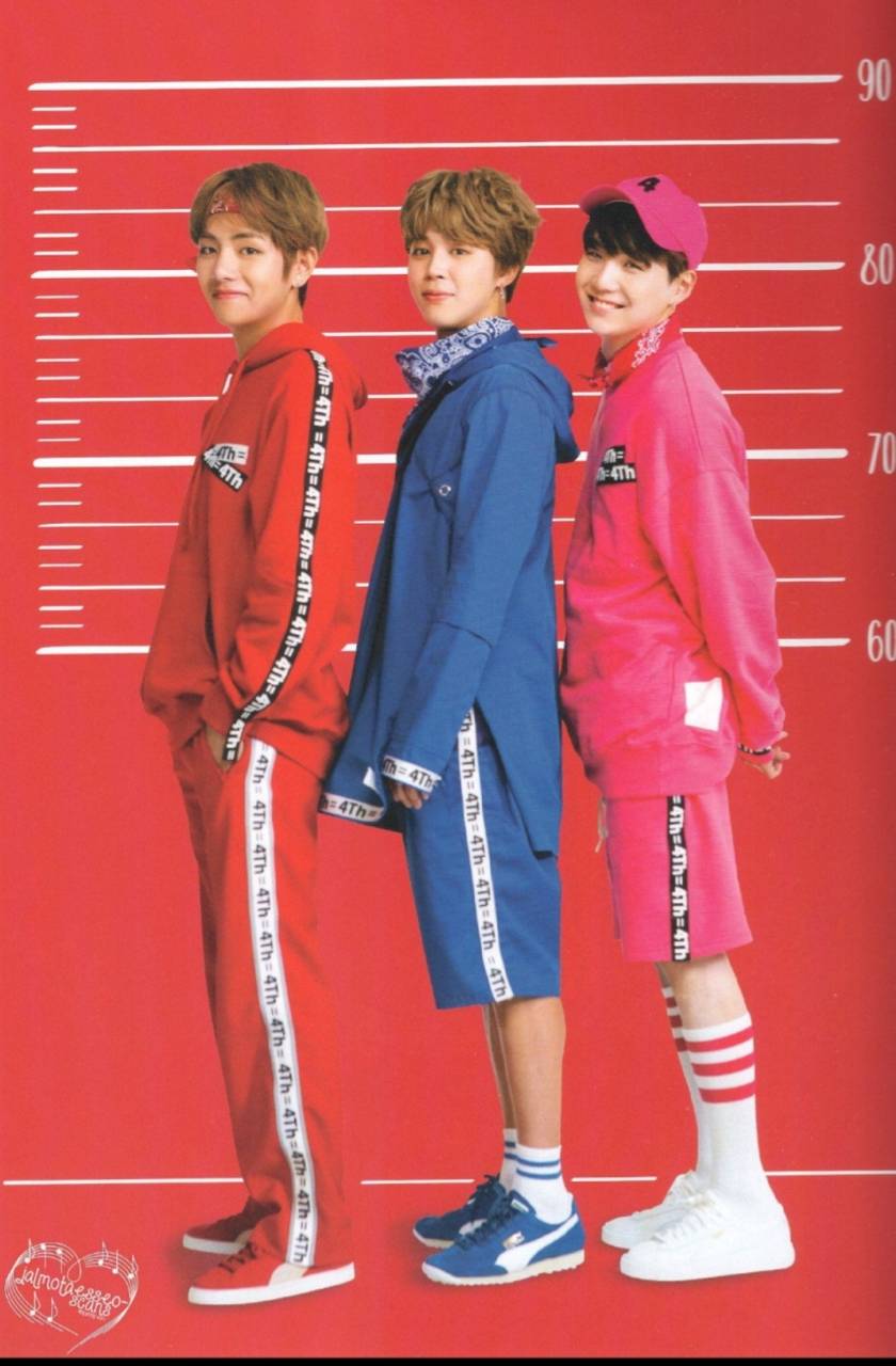 Suga Jimin V Wallpaper