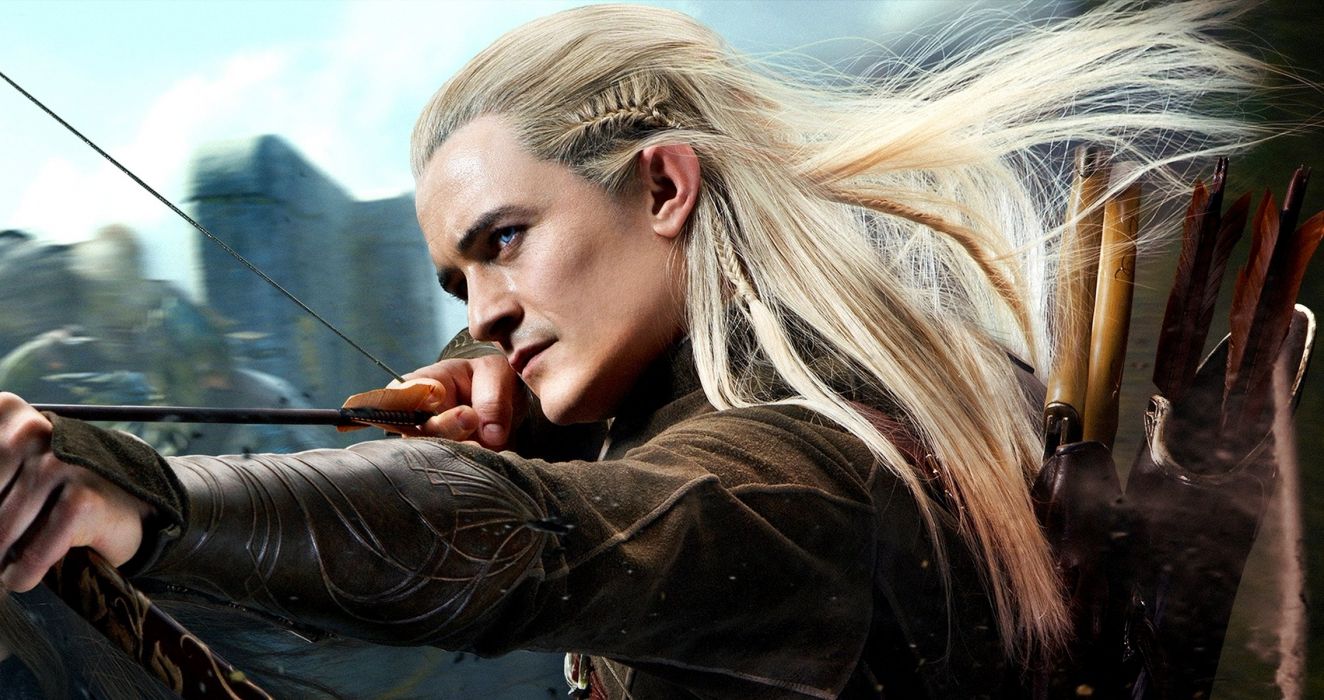 Quiver The Hobbit elf Legolas Orlando Bloom Mirkwood shot forest