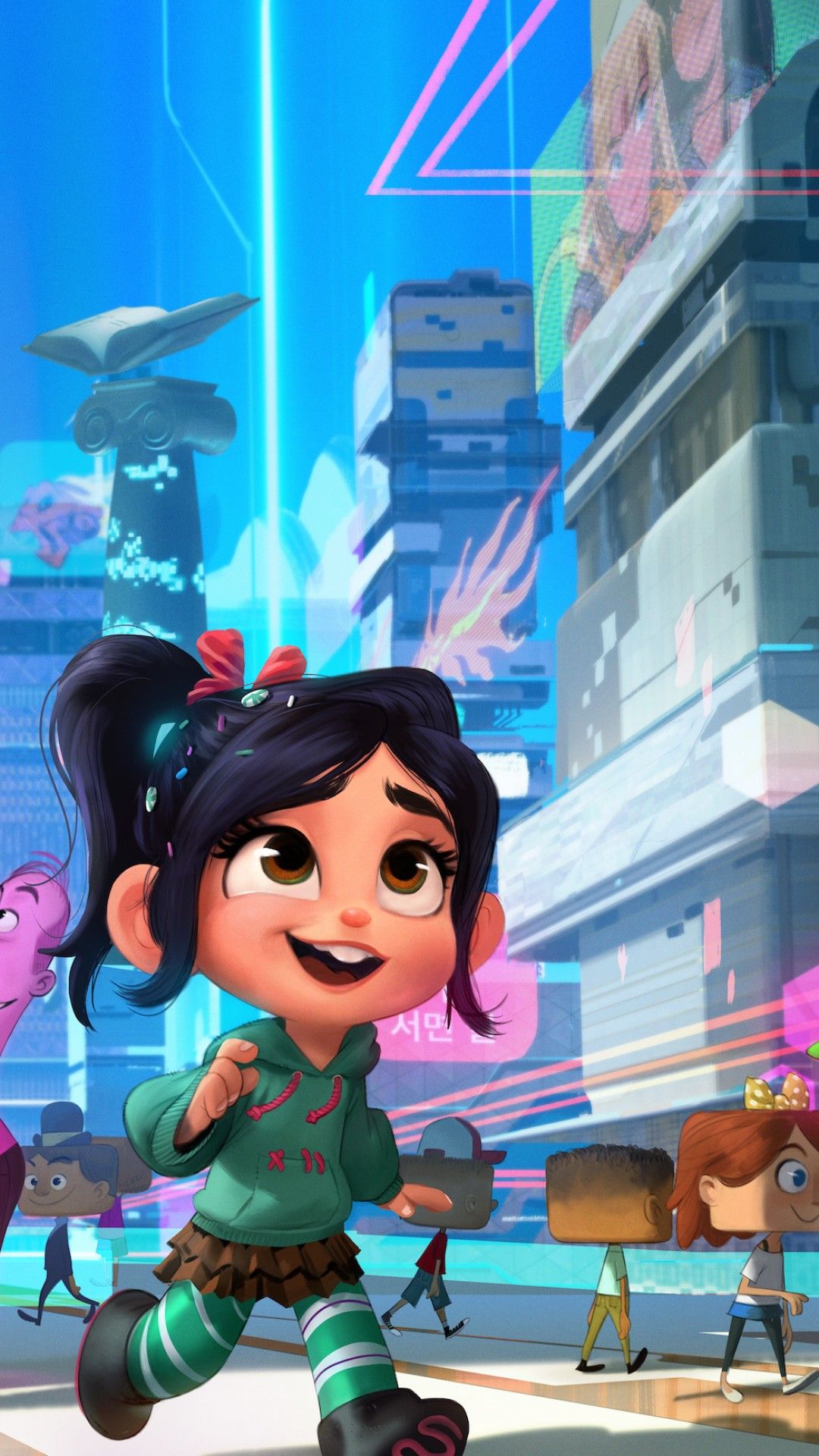 Wallpaper Ralph Breaks The Internet, Wreck It Ralph 2, Animation