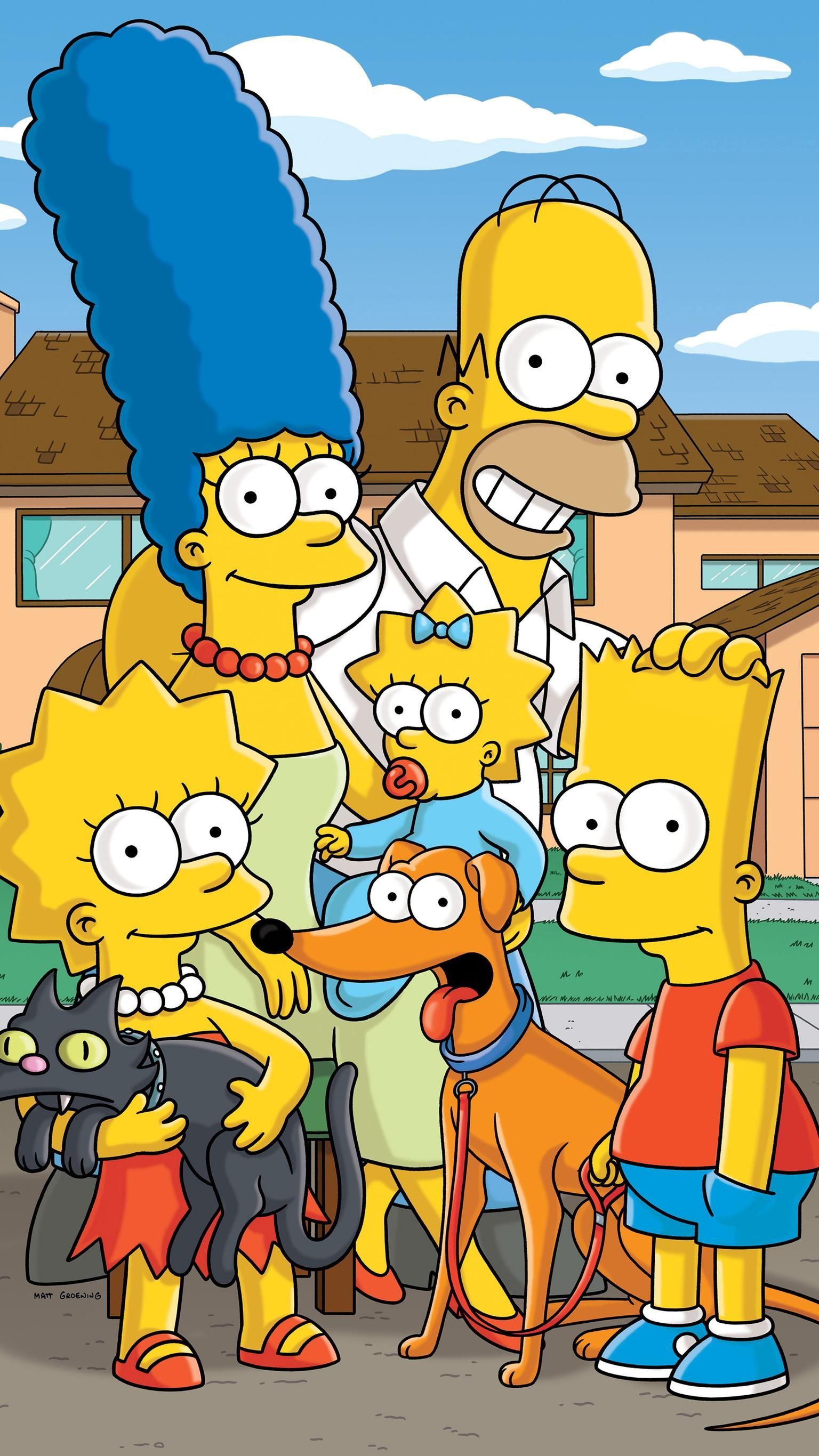 The Simpsons Phone Wallpaper. Cartoon cartoon, Desenho dos
