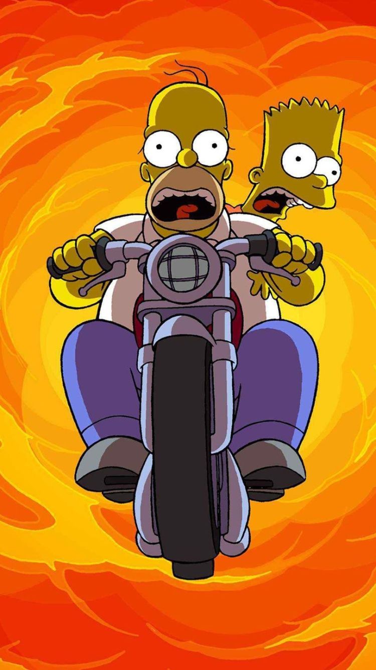 TV Show The Simpsons (750x1334) Wallpaper
