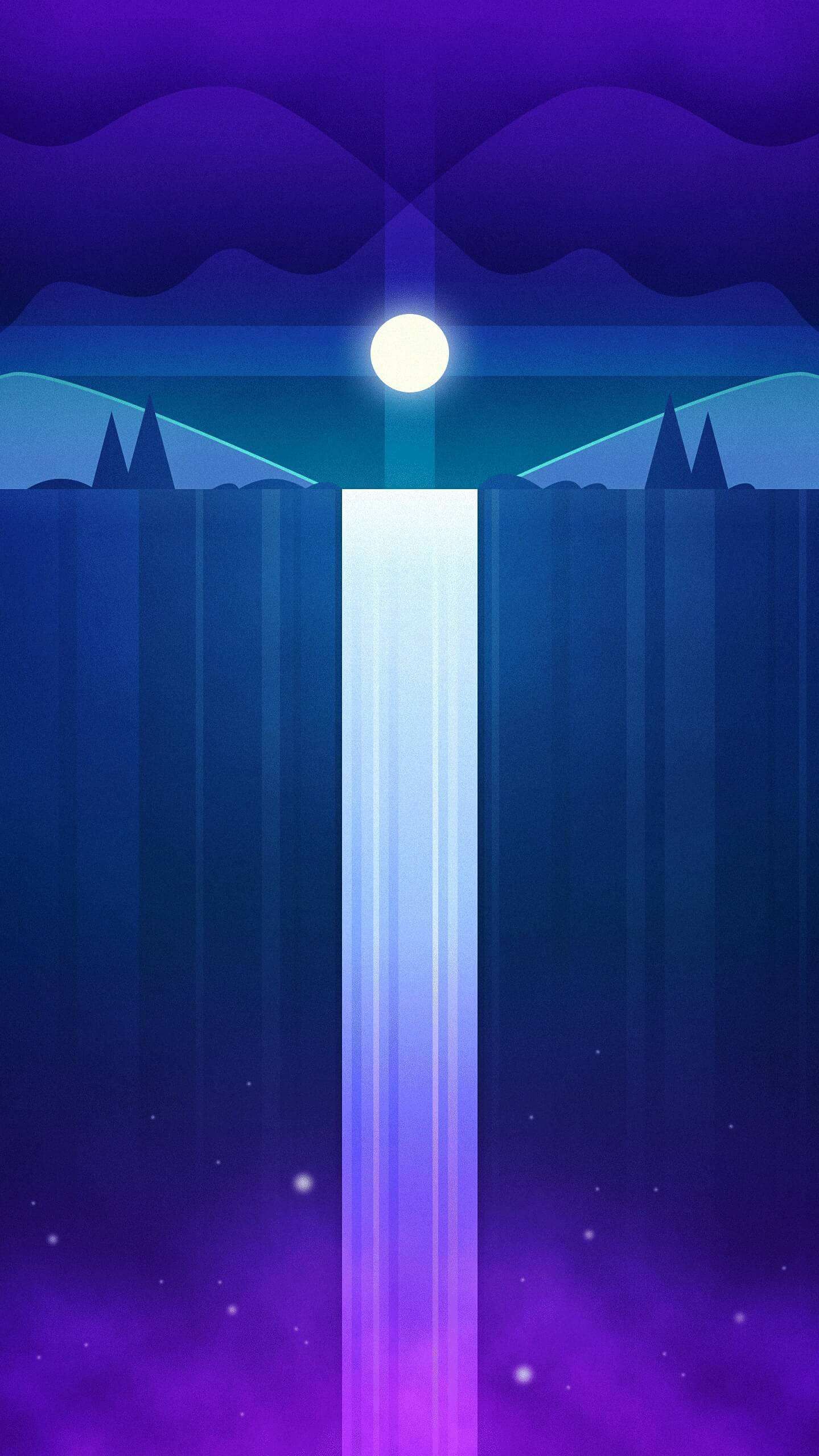 Sky Waterfall iPhone Wallpaper. Mkbhd wallpaper, iPhone