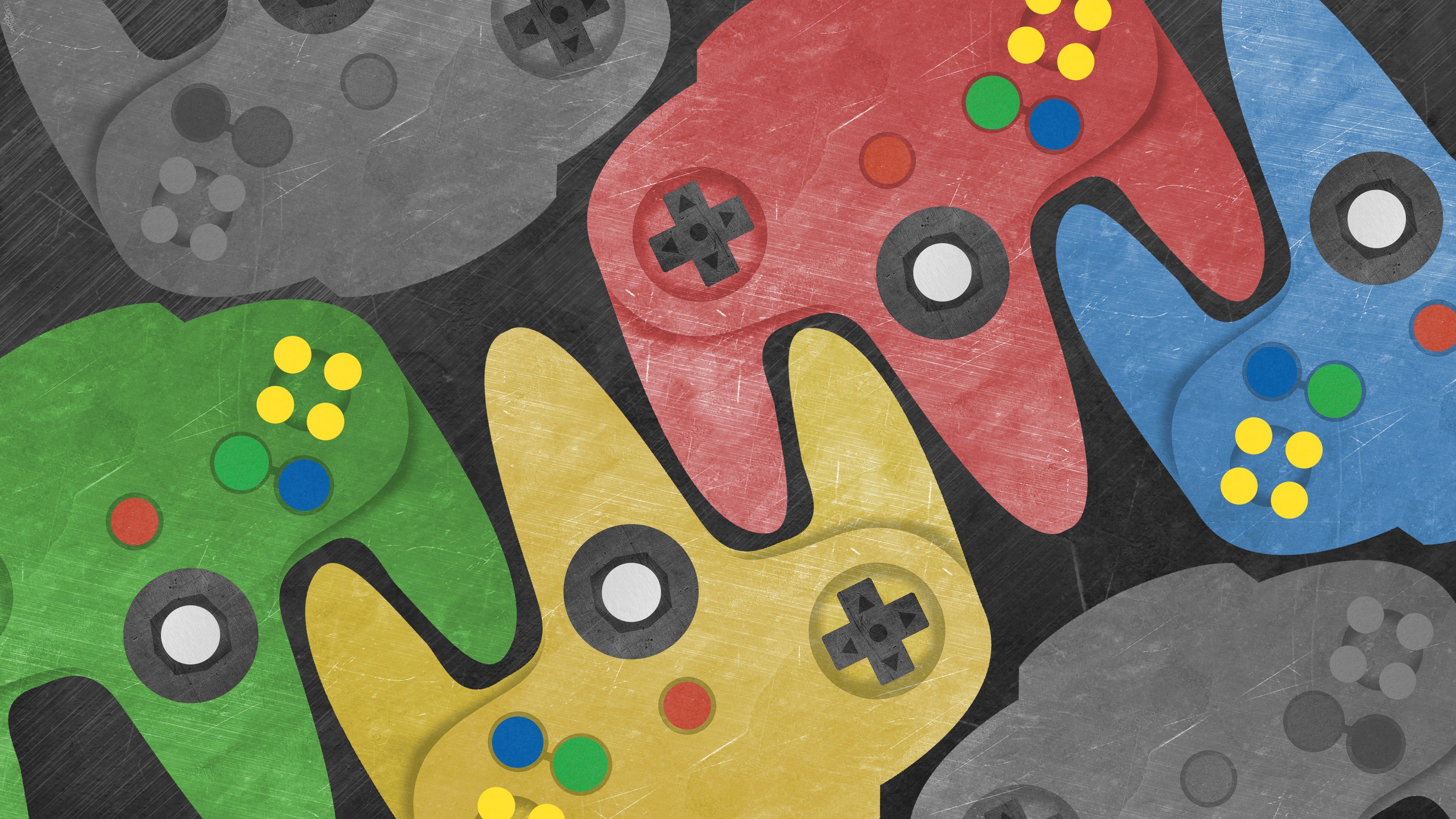 Nintendo N Controllers, Video games Wallpaper HD / Desktop and Mobile Background