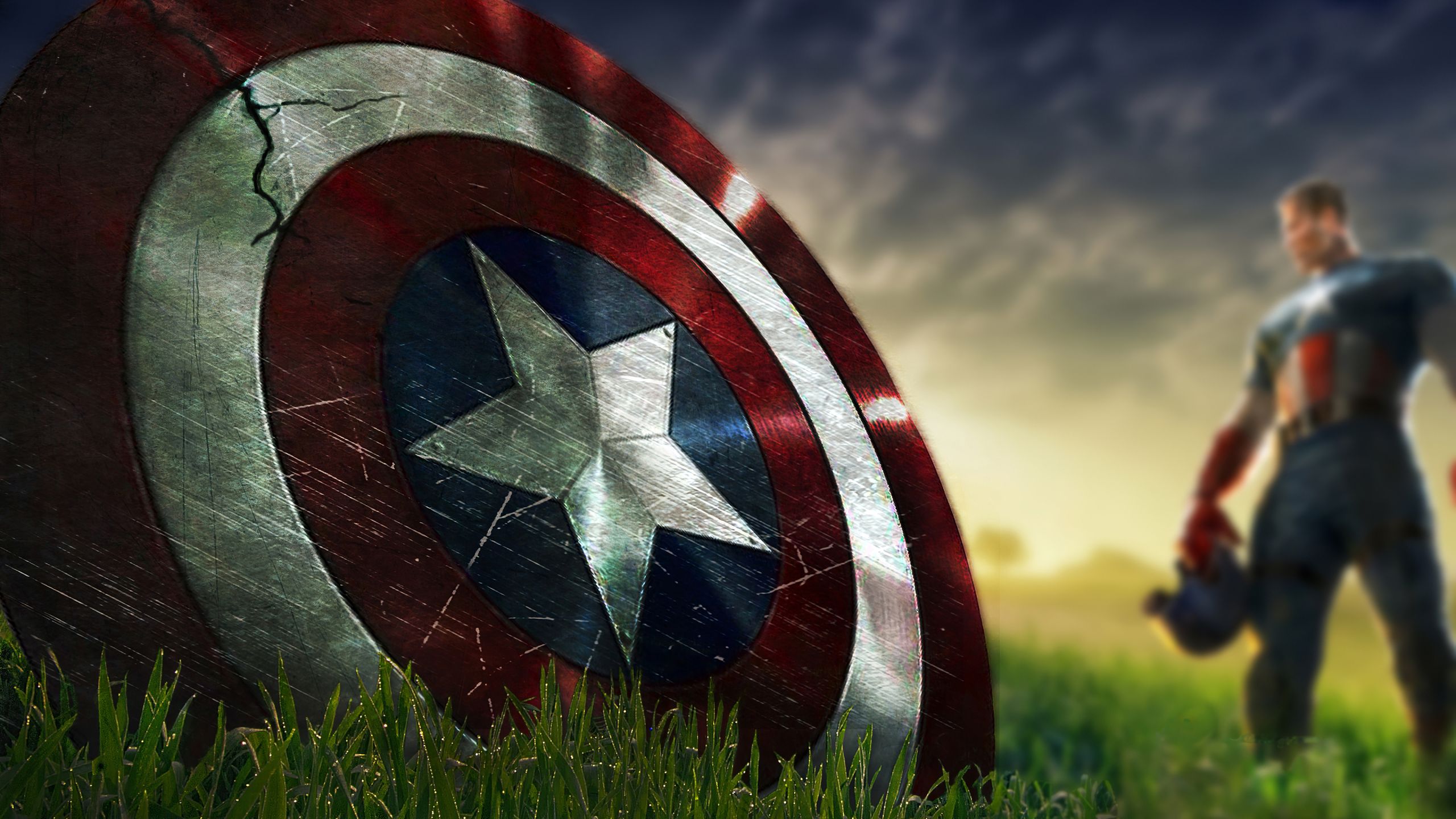 Captain America Shield Fortnite 1440P Resolution Wallpaper, HD Games 4K Wallpaper, Image, Photo and Background