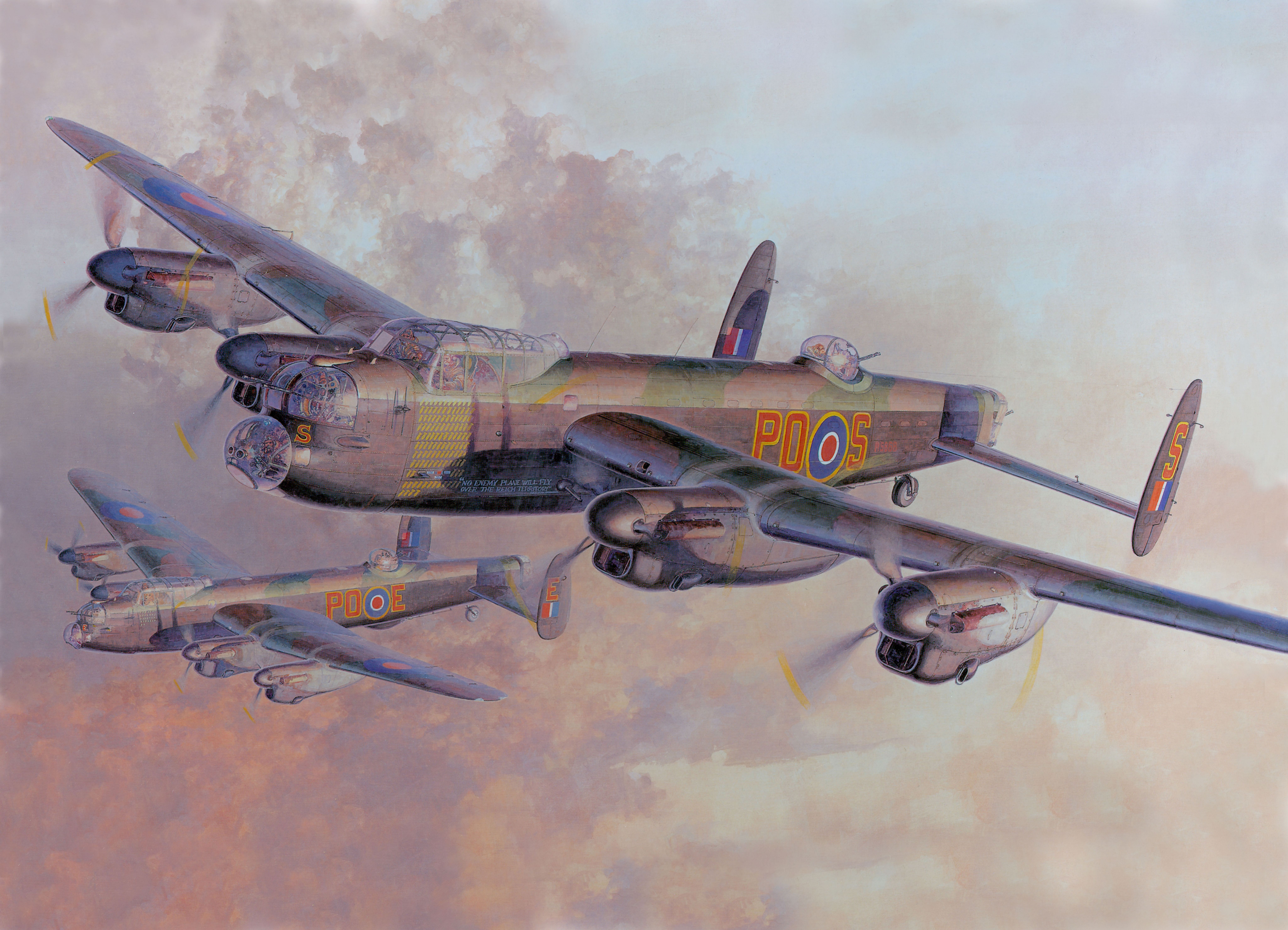 Avro Lancaster 8k Ultra HD Wallpaper. Background Image