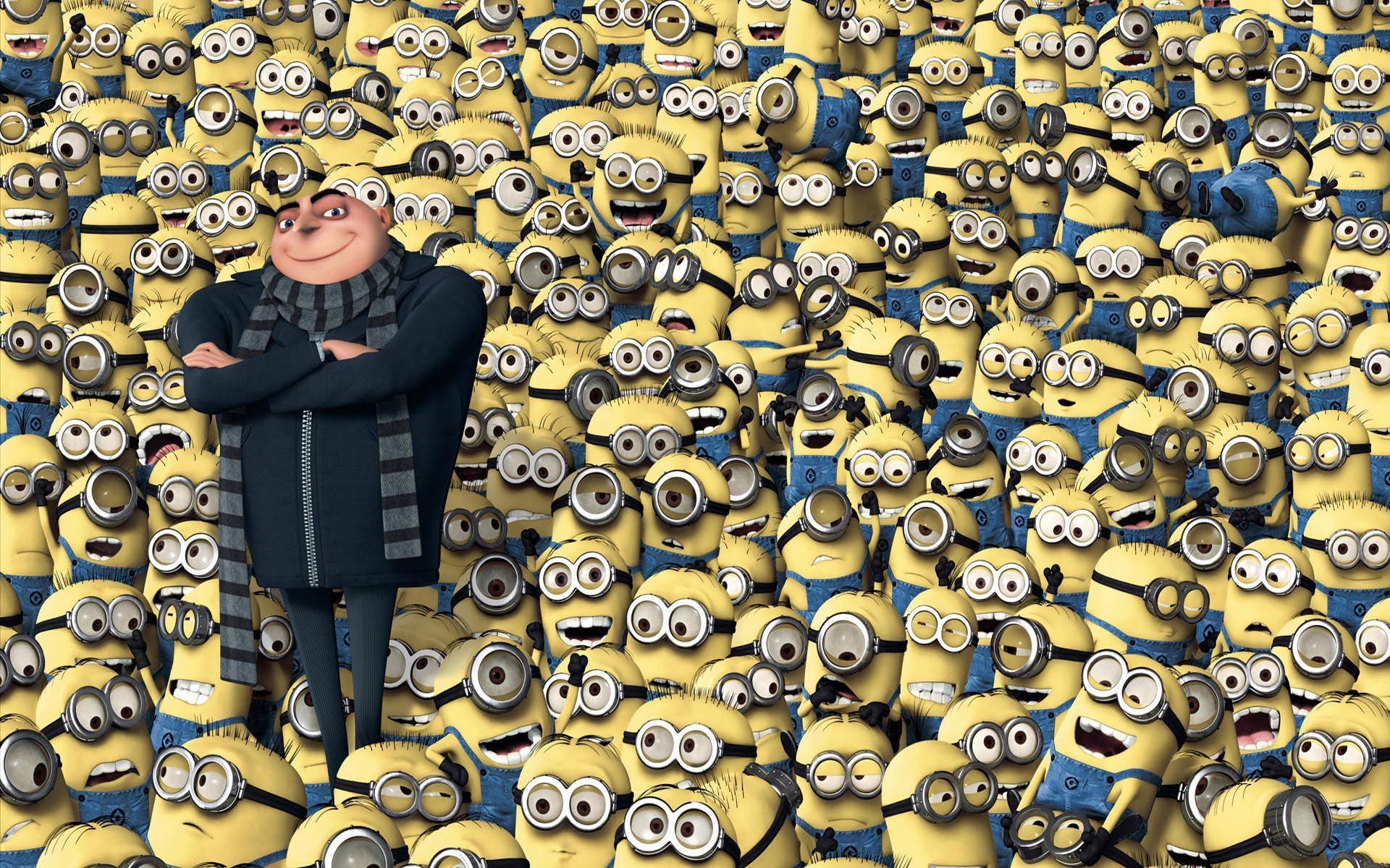 despicable me minion birthday party gru with many minions