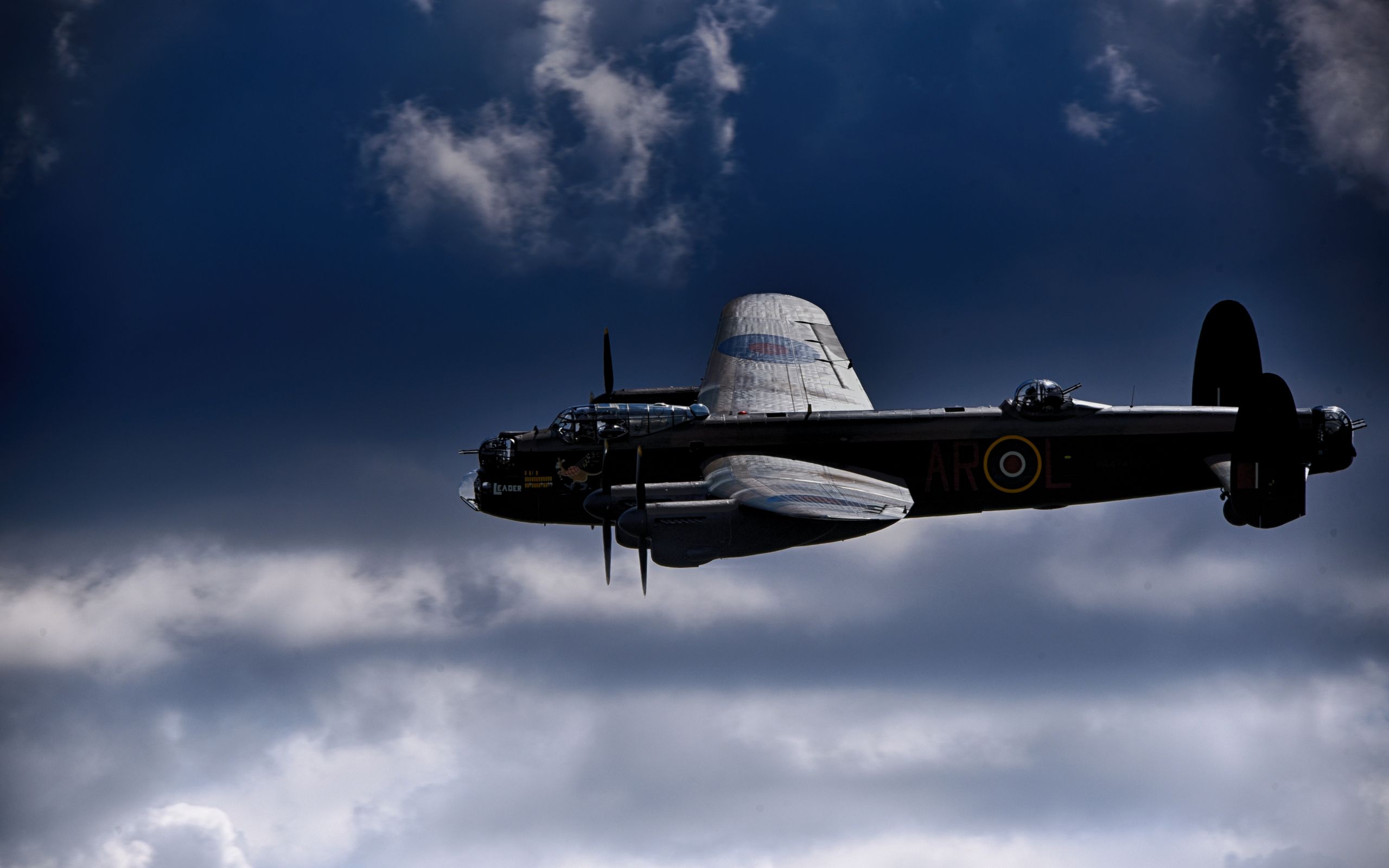 Download 2560x1600 wallpaper avro lancaster, fighter airplane