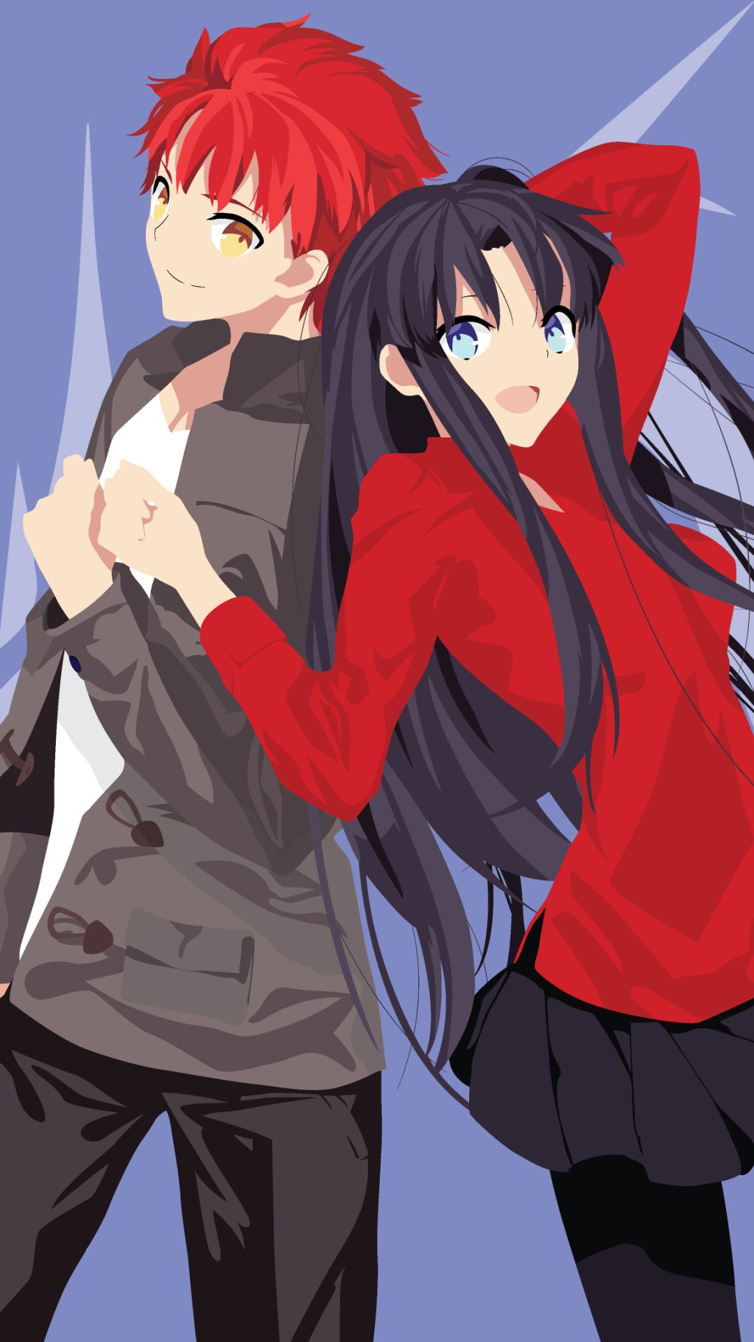 Anime Fate Stay Night: Unlimited Blade Works (1080x1920) Wallpaper