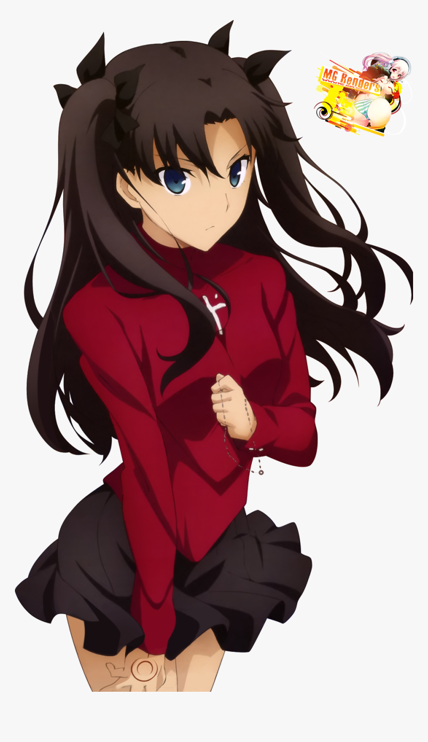 Transparent Rin Tohsaka Png Stay Night Rin Wallpaper iPhone, Png Download