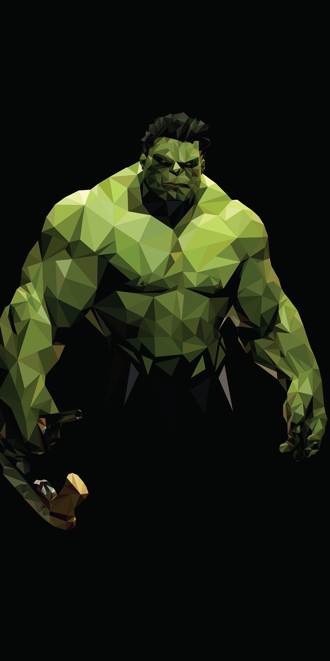 Hulk, superhero, low poly, art, 1080x2160 wallpaper. Marvel artwork, Hulk marvel, Hulk superhero