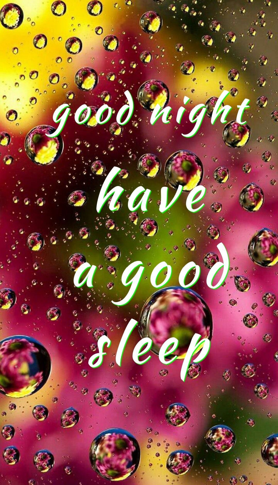good night have a good sleep. Bubbles wallpaper