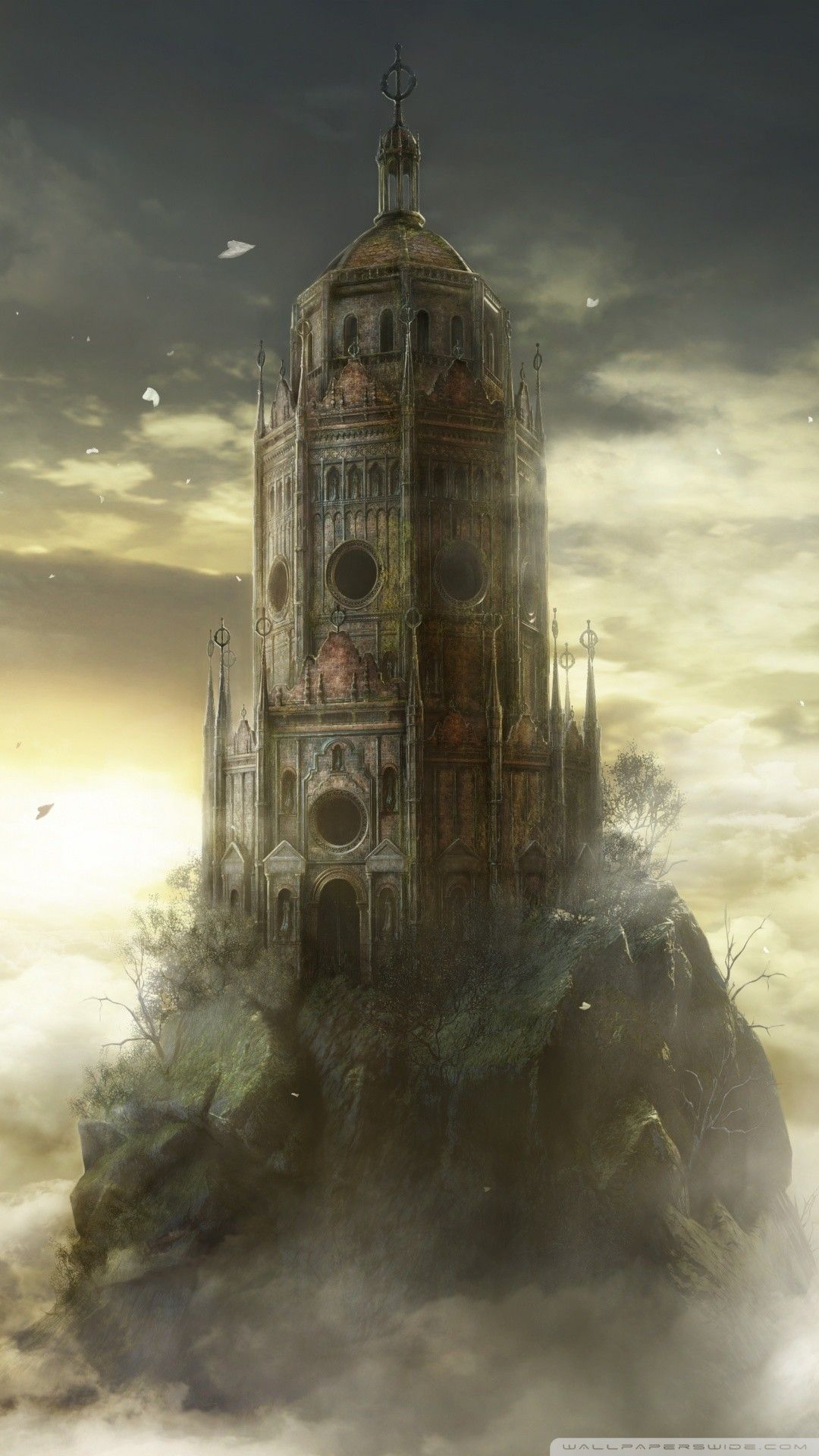 Free Dark Souls III The Ringed City DLC game phone wallpaper