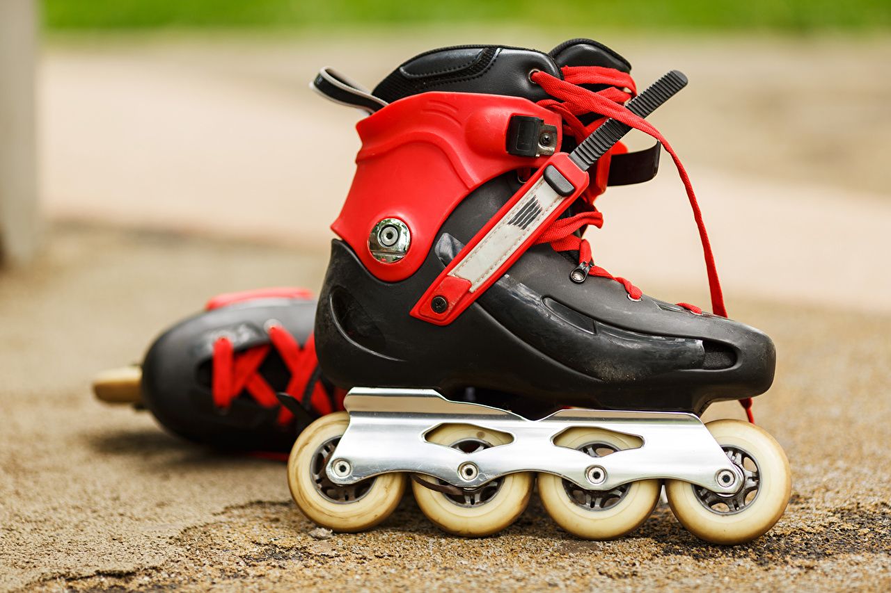 Wallpaper sports Roller skates Closeup