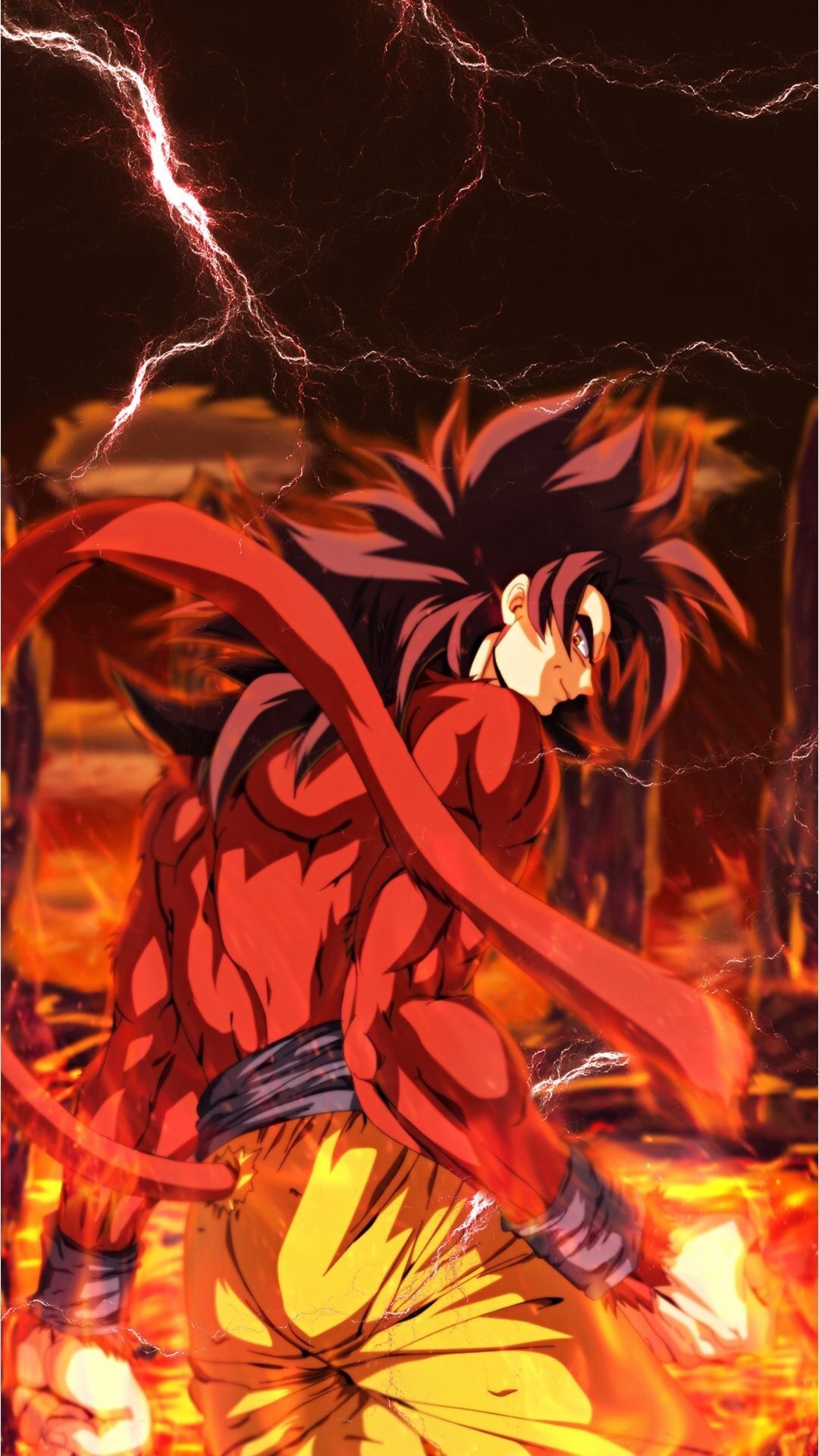 Dragon Ball Goku Orange Art Wallpapers - Goku Wallpaper iPhone