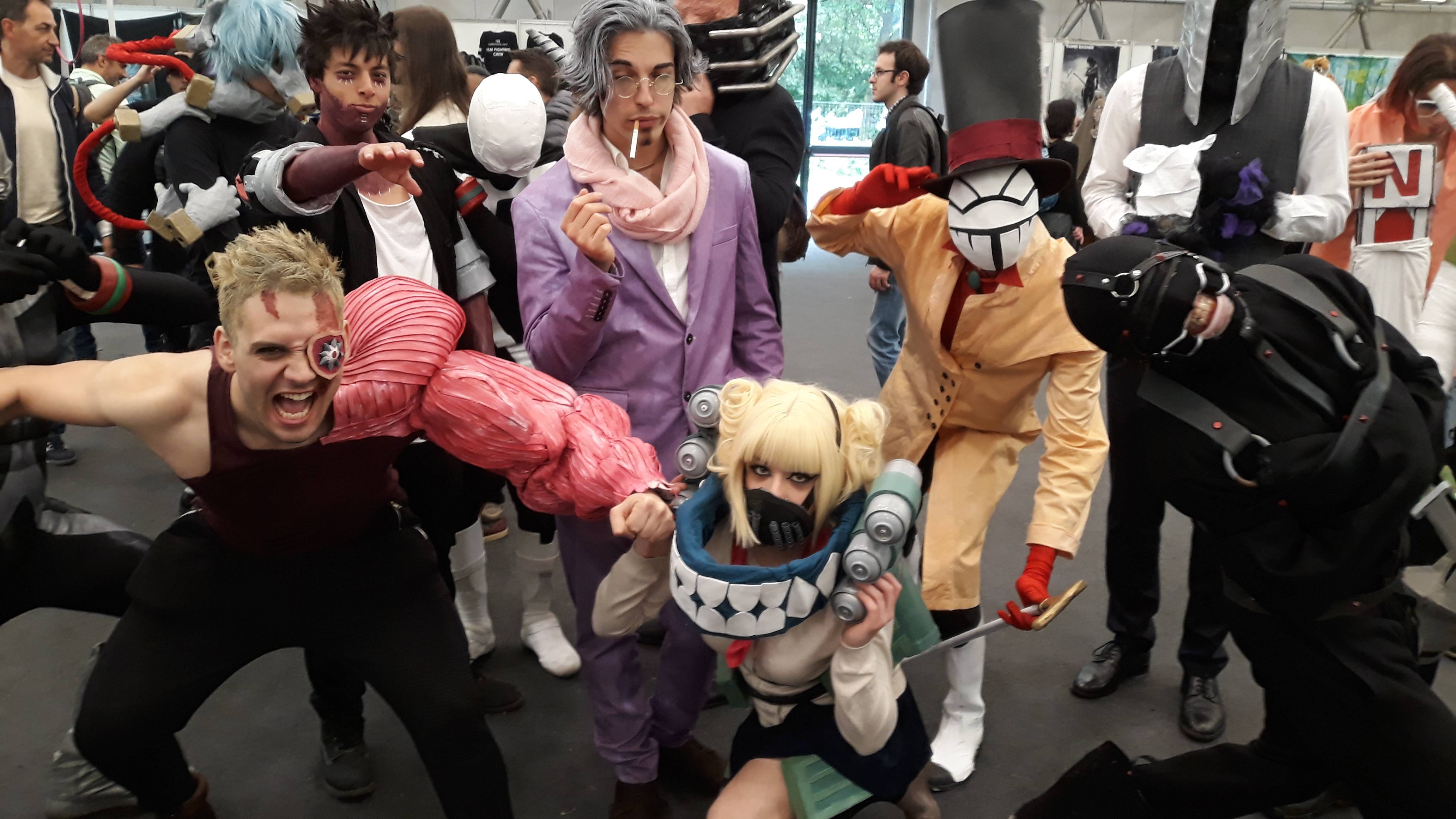 Mha Villains Group Photo Our group is divided between heroes and ...