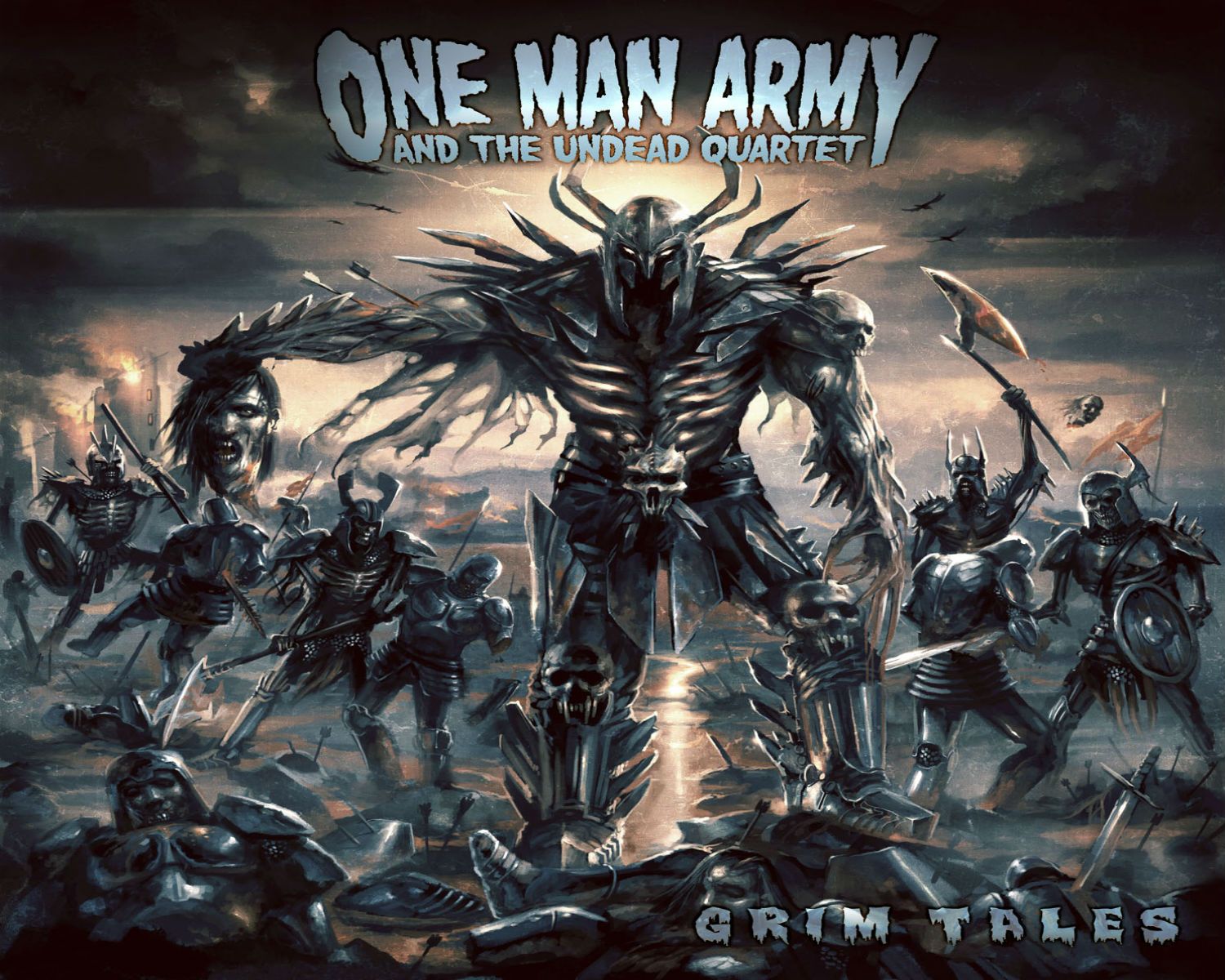 ONE MAN ARMY & THE UNDEAD QUARTET thrash death metal heavy g