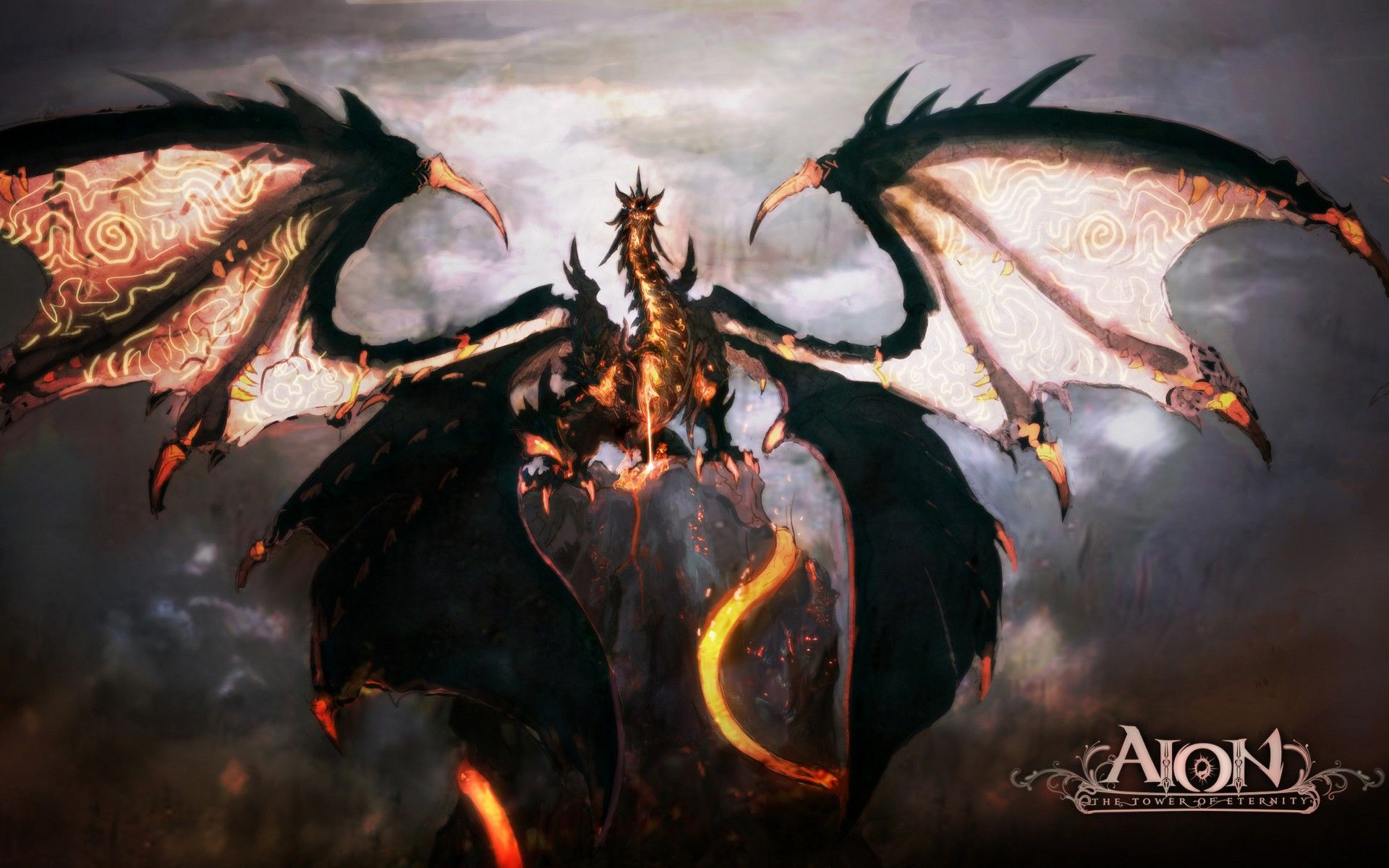 fantasy Art, Aion, Dragon, Tiamat Wallpaper HD / Desktop