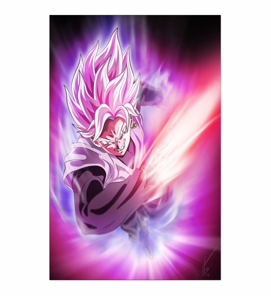 Goku Black Rose Poster Rose Wallpaper iPhone. Transparent