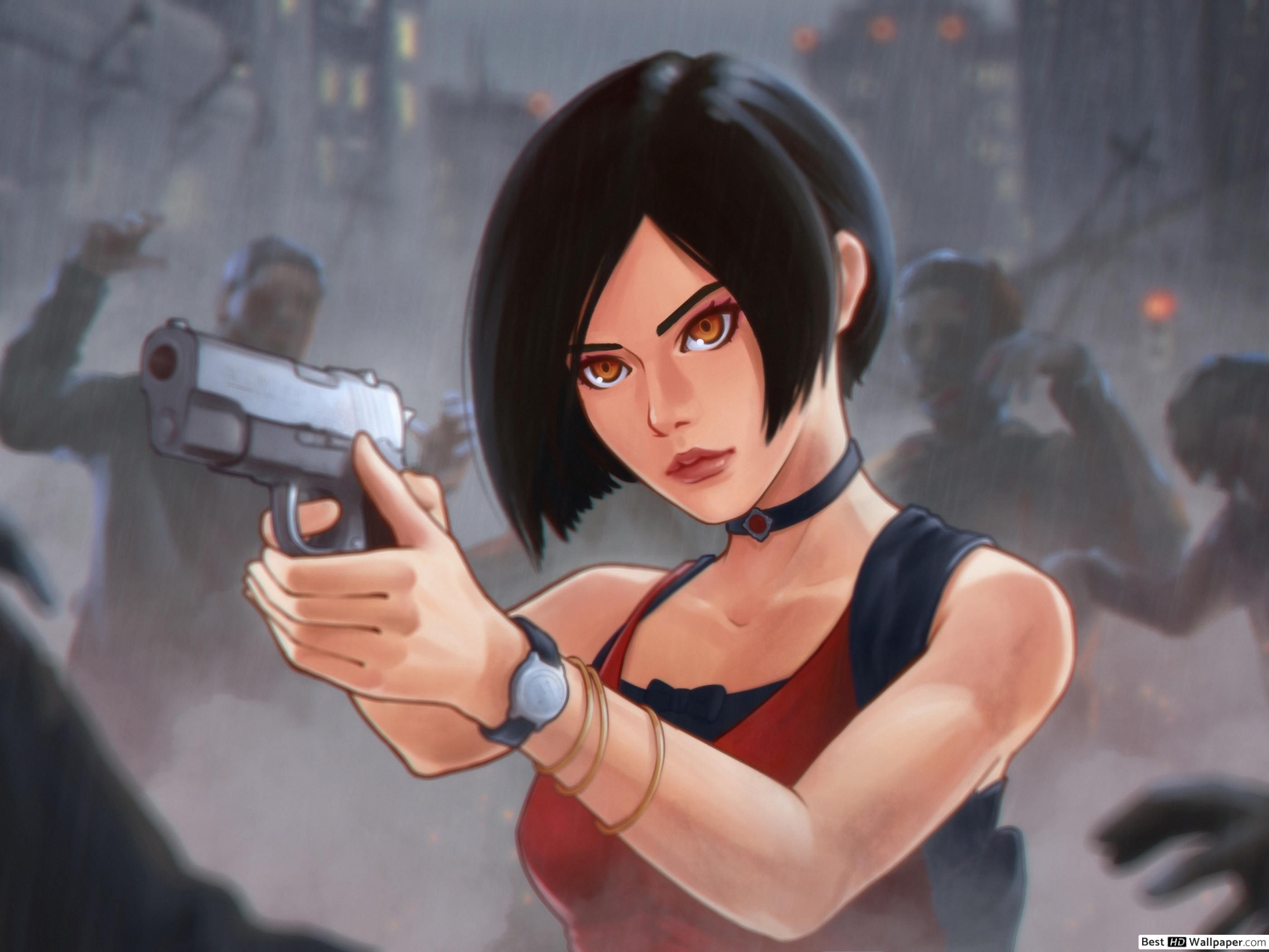 Resident Evil 2 (2019) Game Wong (fanart) HD wallpaper download