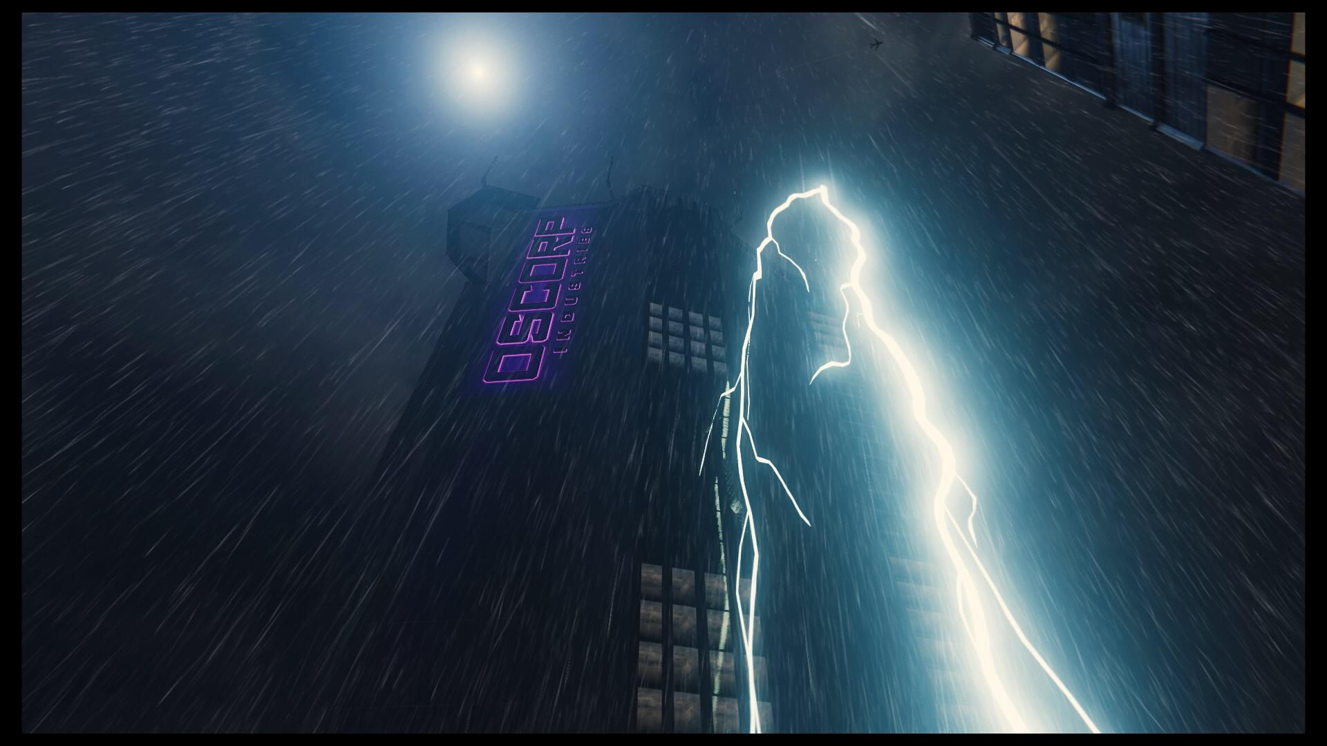 Oscorp Tower looking very evil