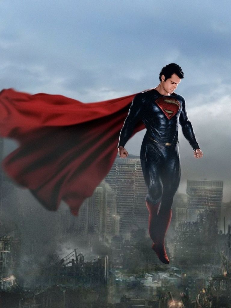 Man of Steel Superman Henry Cavill 4K Wallpaper iPhone HD Phone #4020h