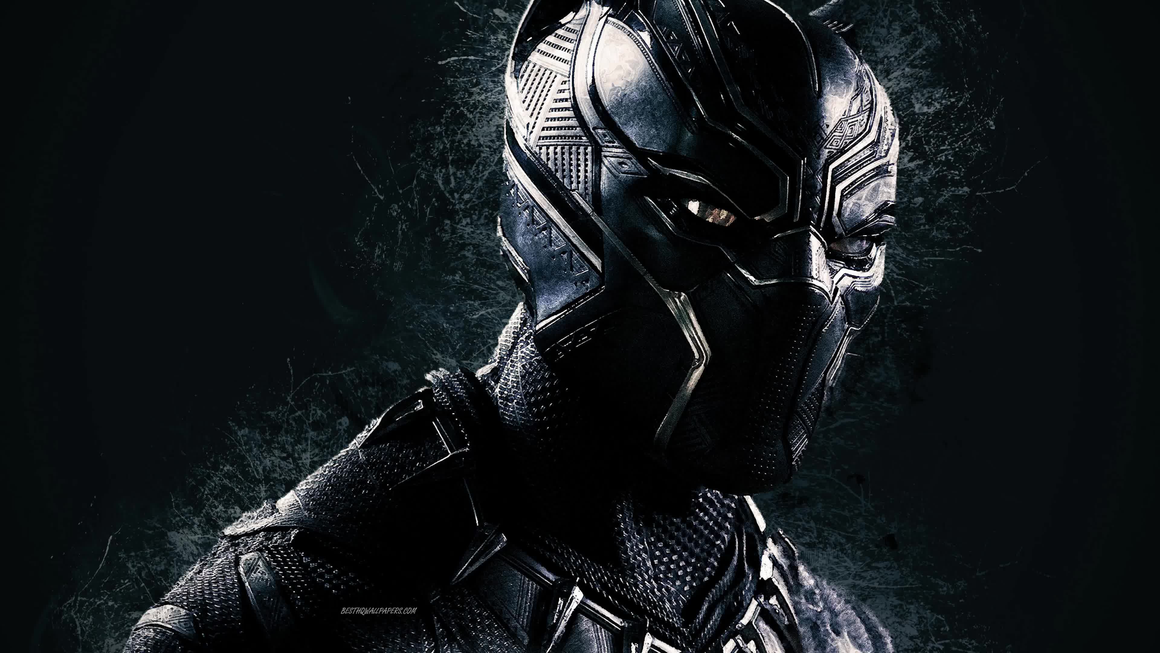 Marvel Black Panther 4K Live Wallpaper. Panthère