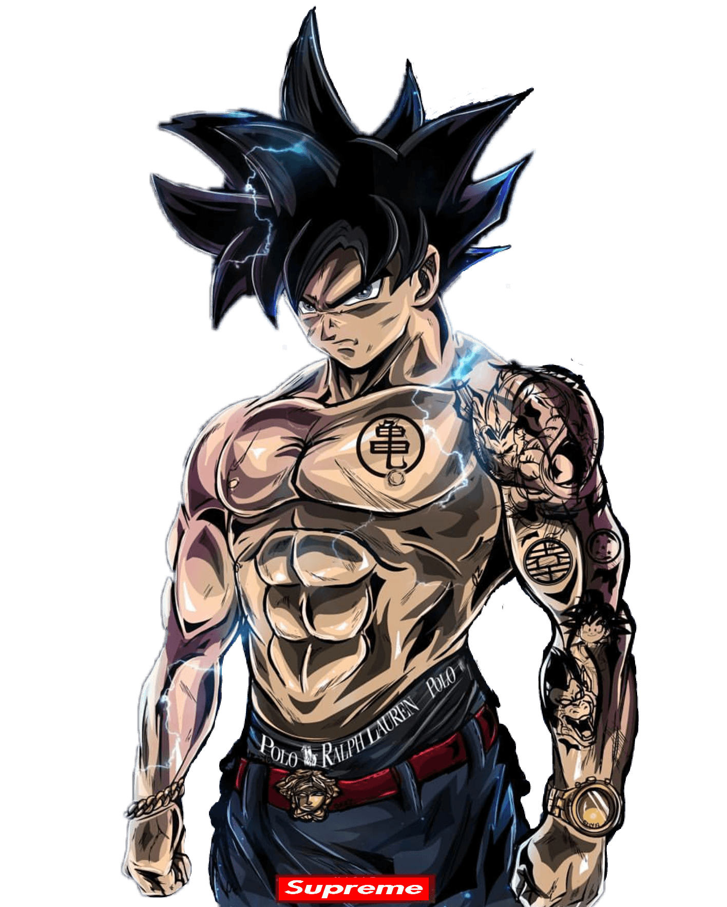 Goku Drip PNG