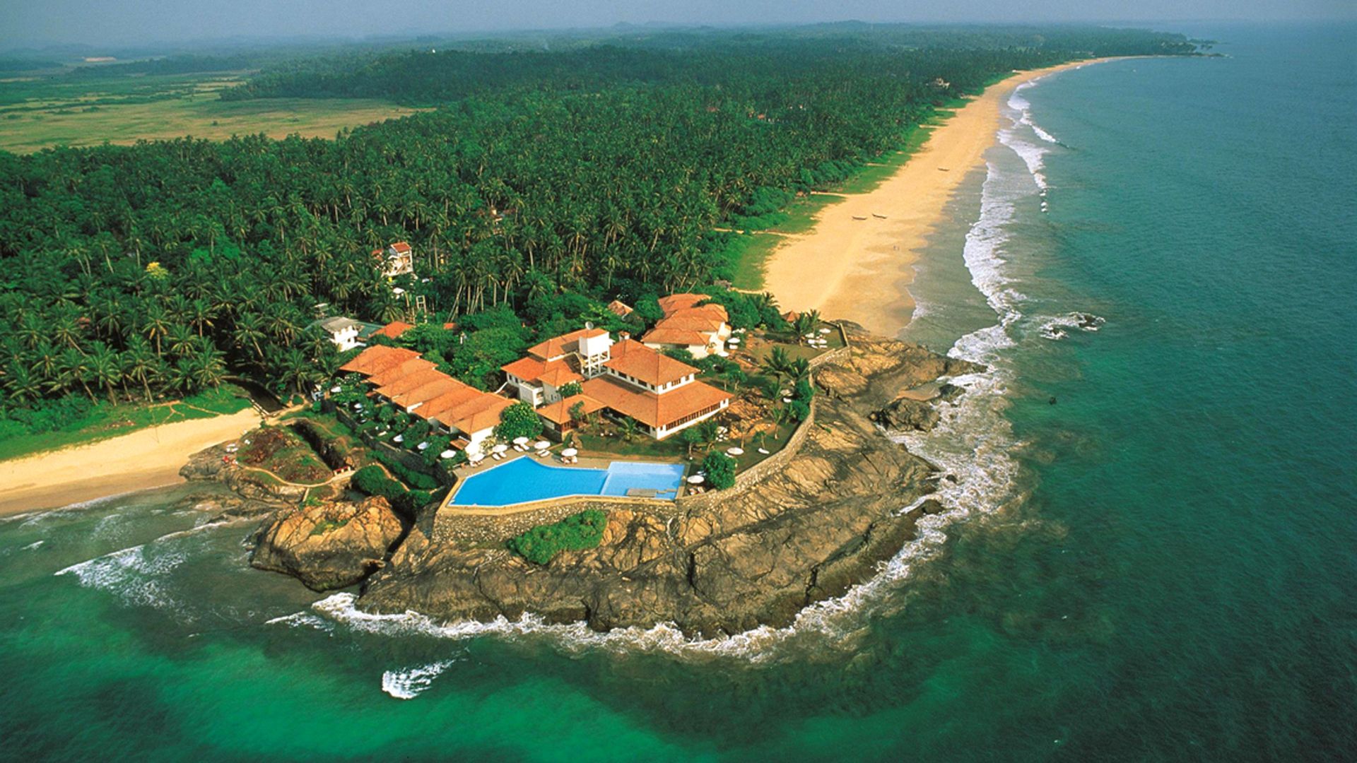 Saman Villas Resort Exotic Sand Beaches Sri Lanka Photo Wallpaper
