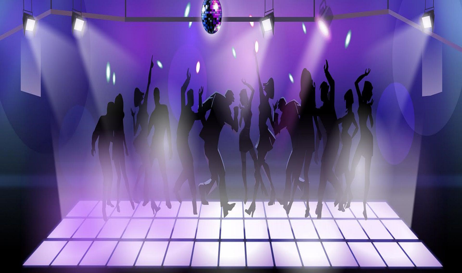 Night club background indoor interior, neon lights glow purple backdrop  generative ai 22006851 Stock Photo at Vecteezy